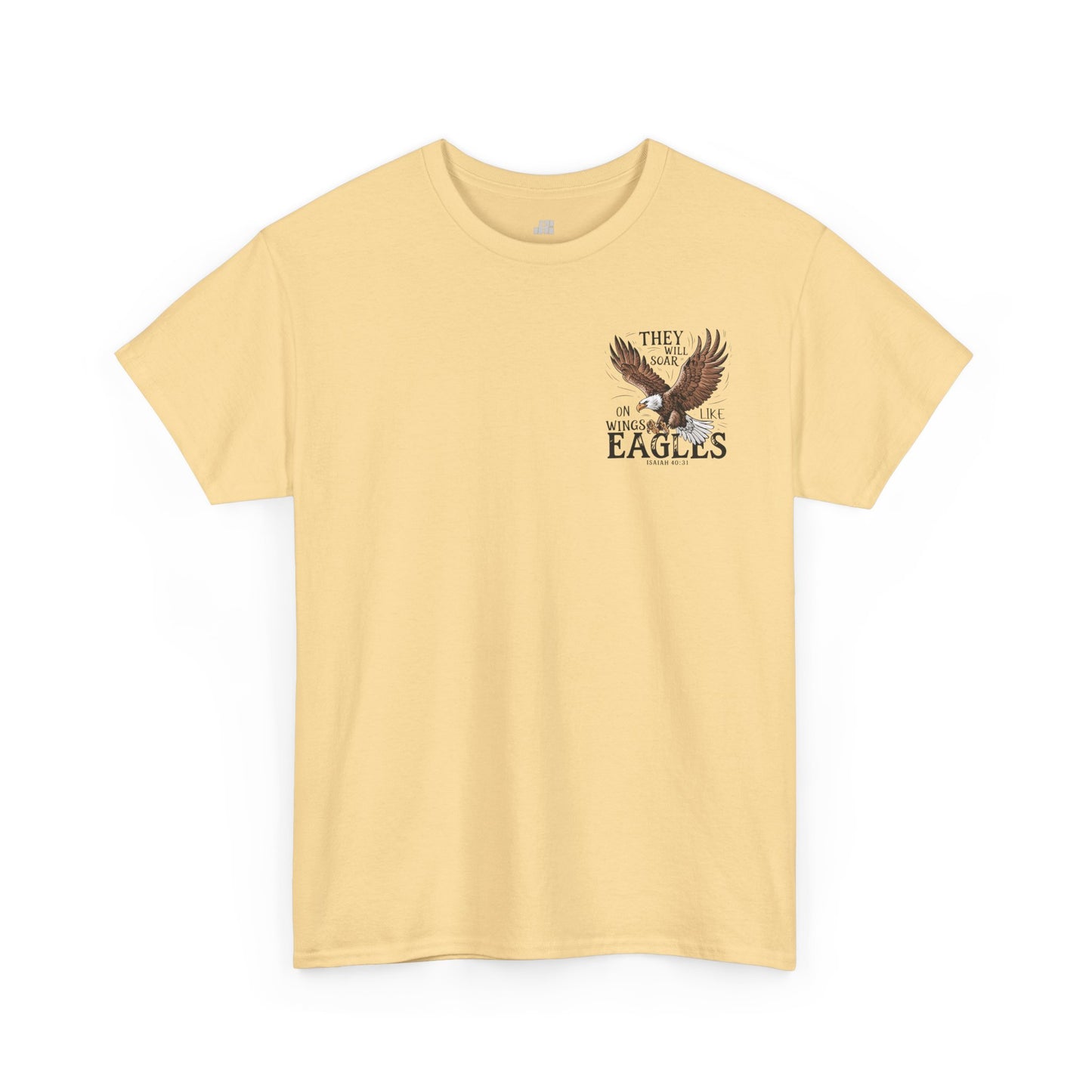 They Will Soar on Wings Like Eagles Heavy Cotton Tee