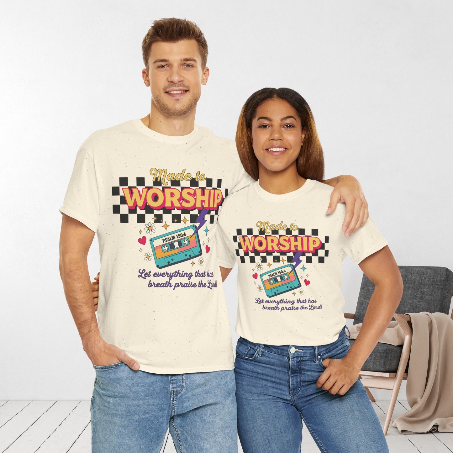 Made to Worship Heavy Cotton Tee
