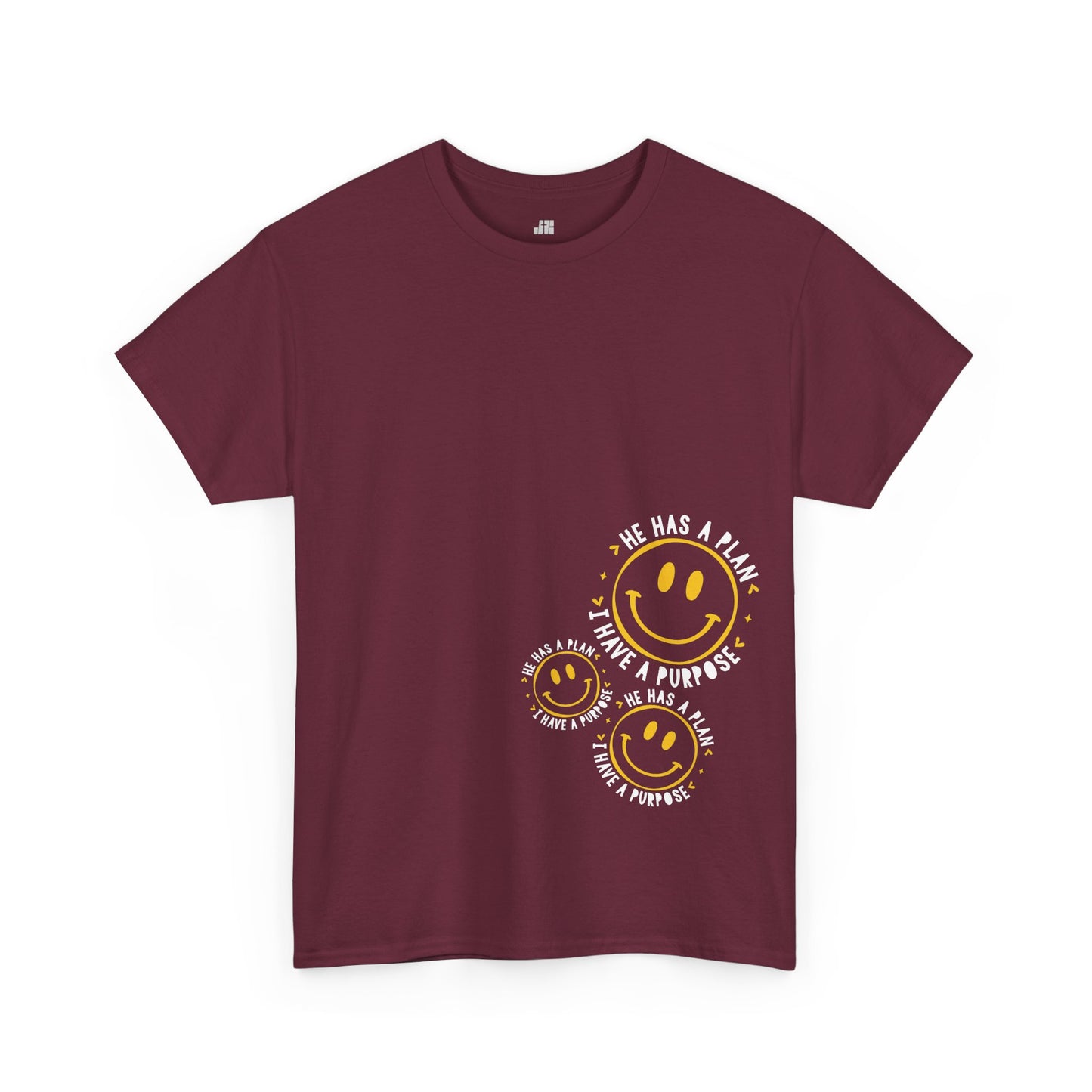 He Has a Plan, I Have a Purpose Heavy Cotton Tee