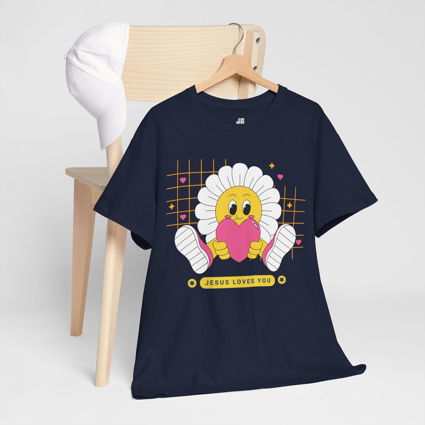 Jesus Loves You Heavy Cotton Tee
