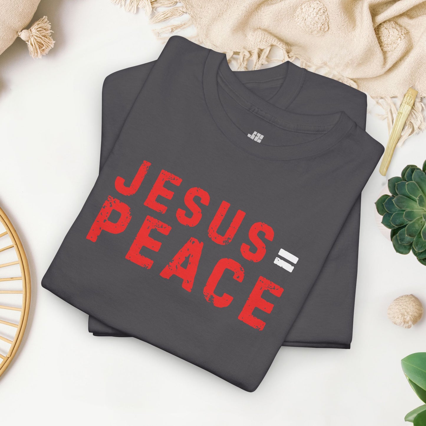 Jesus is Peace Heavy Cotton Tee