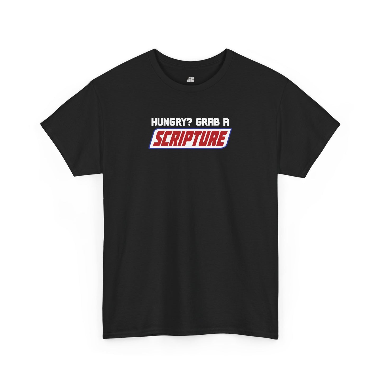 Hungry? Grab a Scripture Heavy Cotton Tee