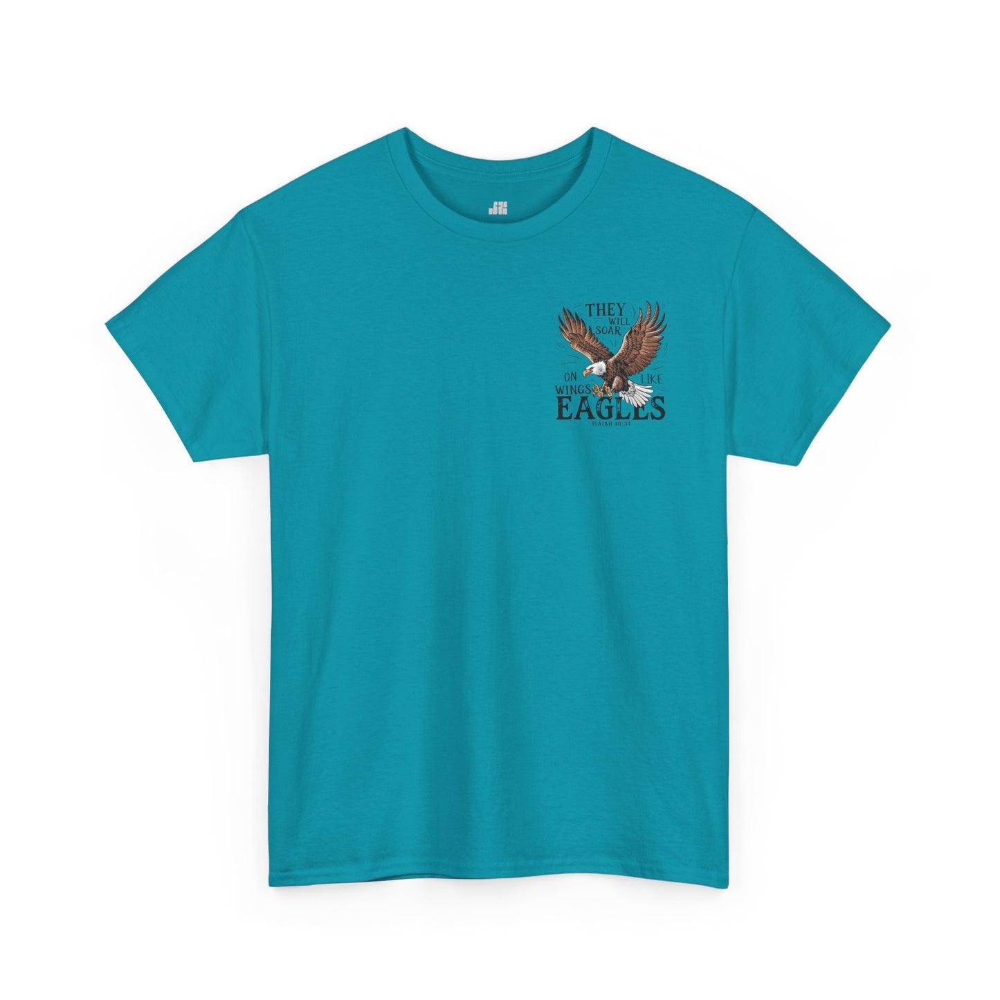 They Will Soar on Wings Like Eagles Heavy Cotton Tee