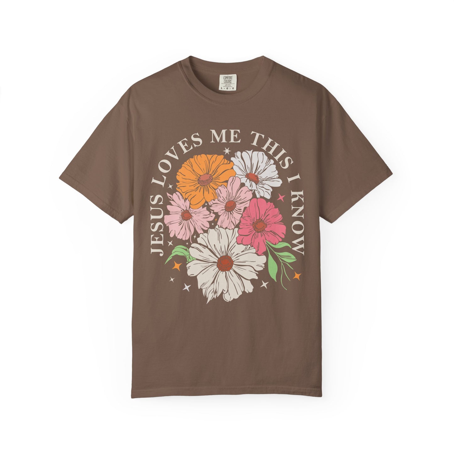 Jesus Loves Me This I Know Comfort Colors Shirt