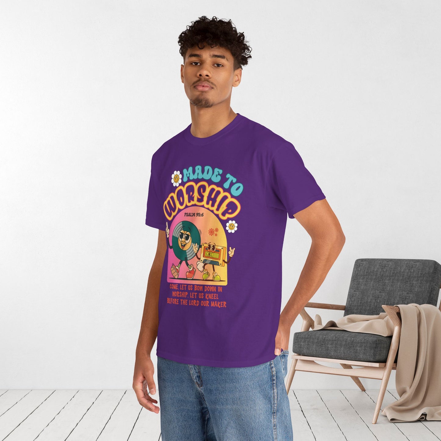 Made To Worship Heavy Cotton Tee