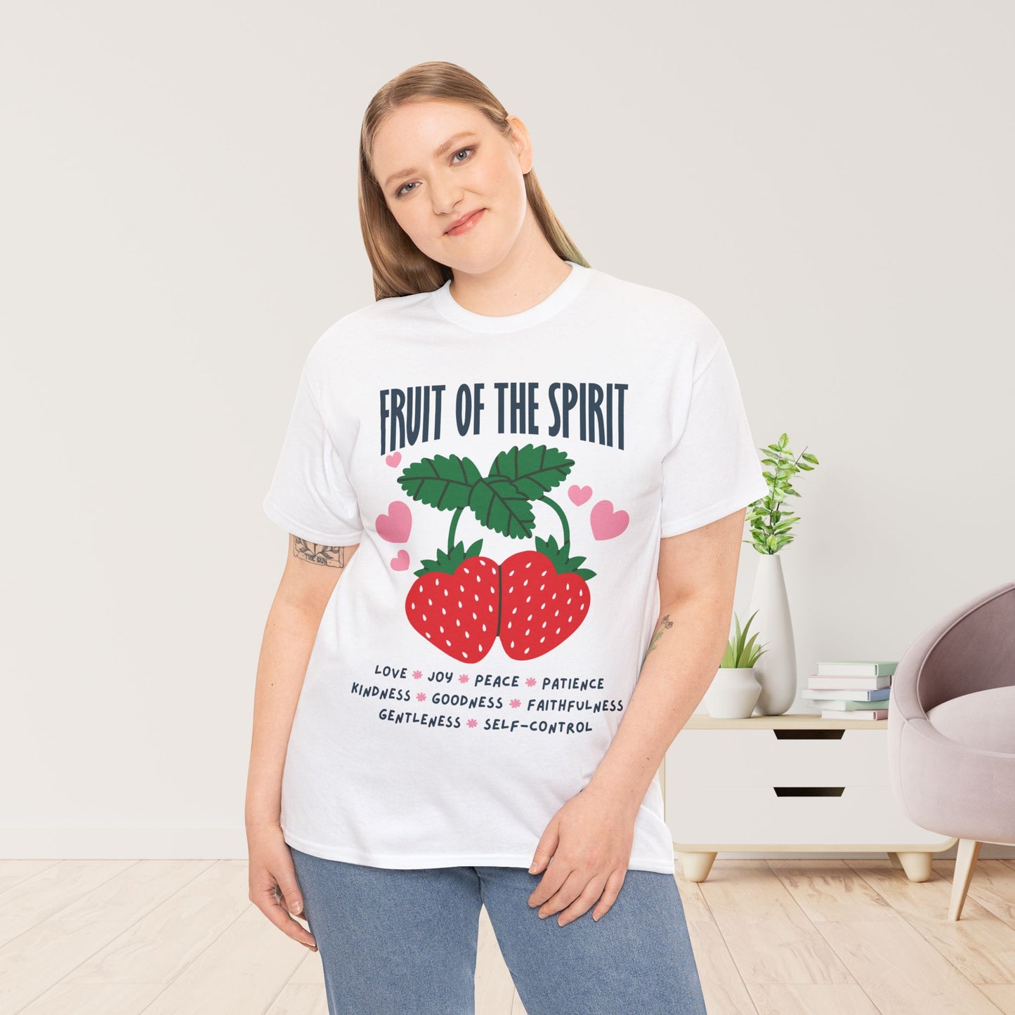 Fruit of The Spirit Heavy Cotton Tee