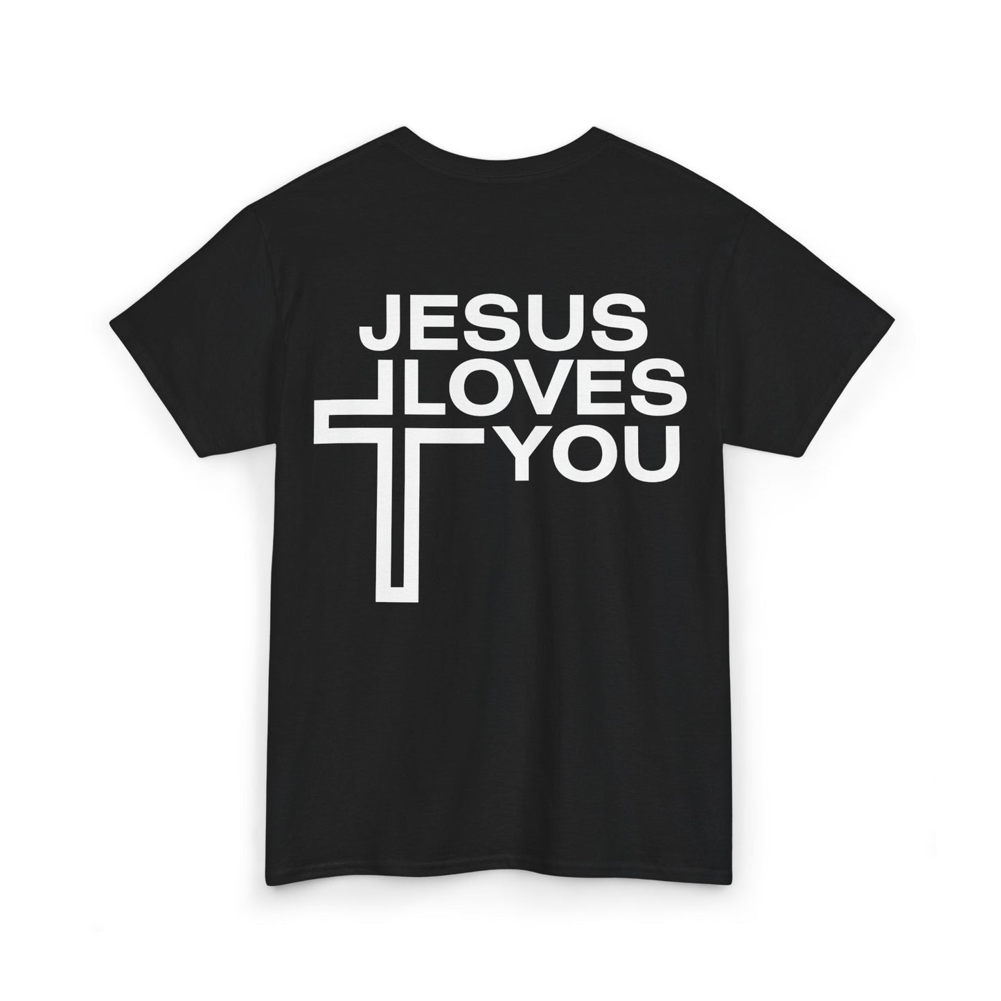 Jesus Loves You Heavy Cotton Tee