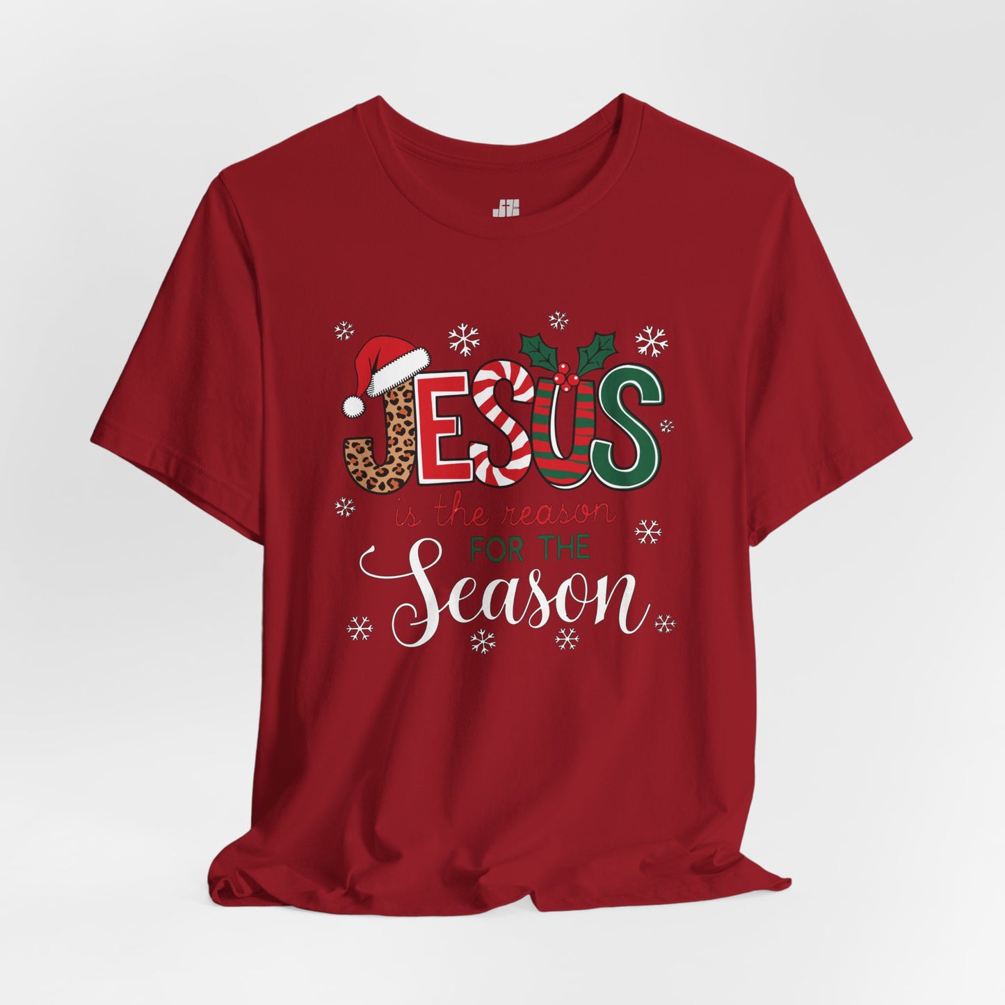 Jesus Is The Reason For The Season Soft Cotton Tee - Christian Christmas Shirt