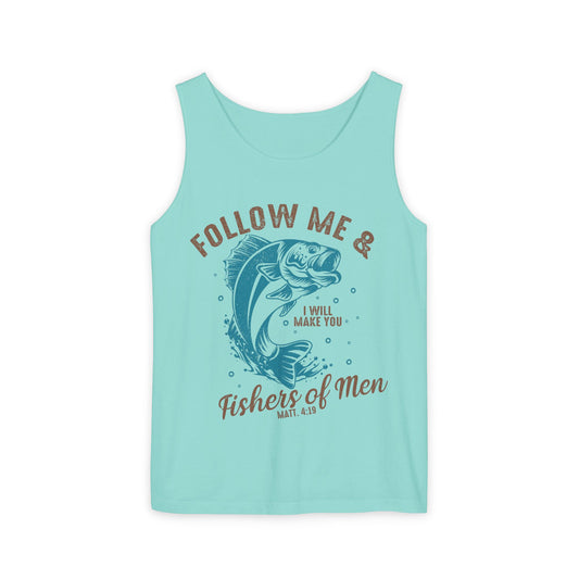 Follow Me Comfort Colors Garment-Dyed Tank Top