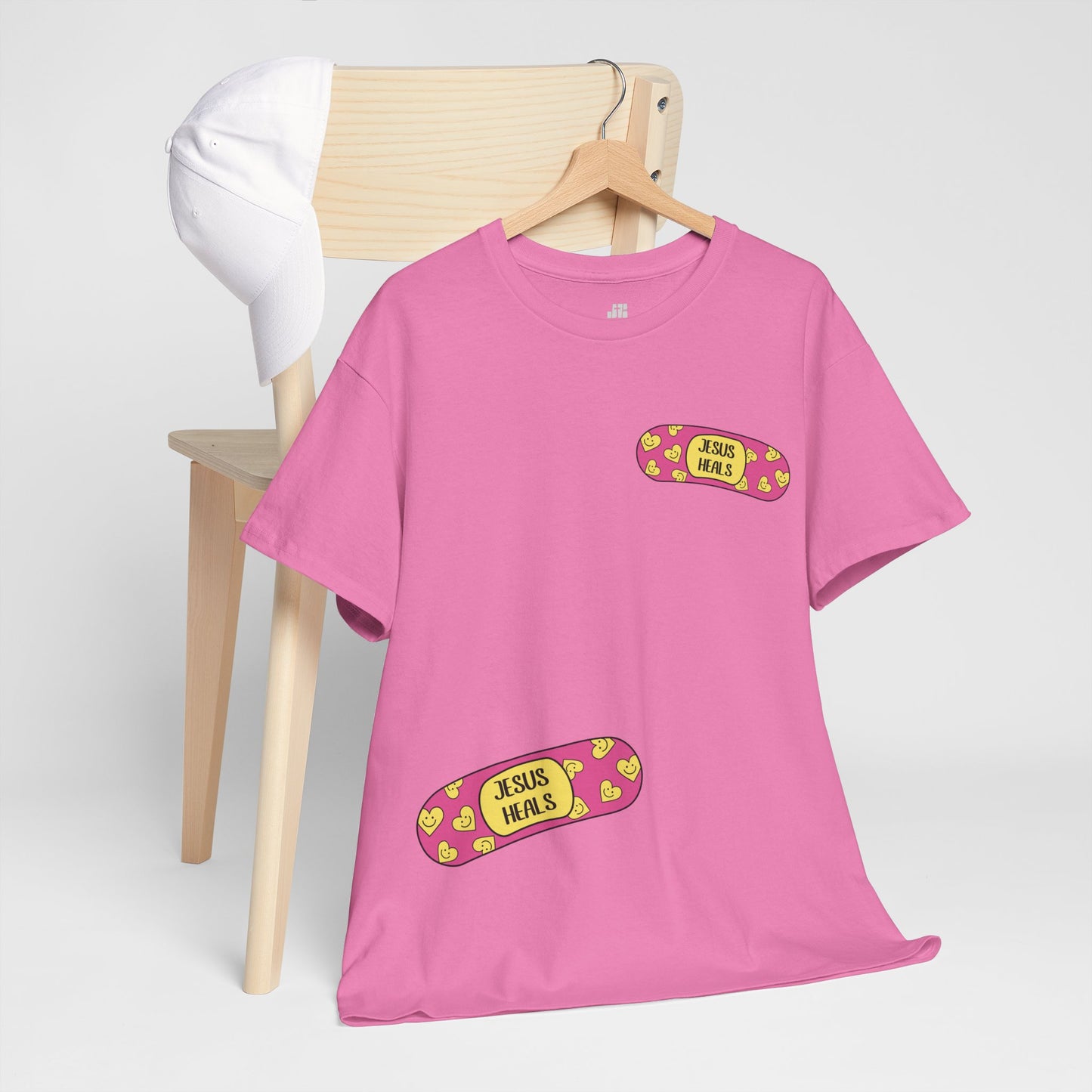 Jesus Heals Heavy Cotton Tee