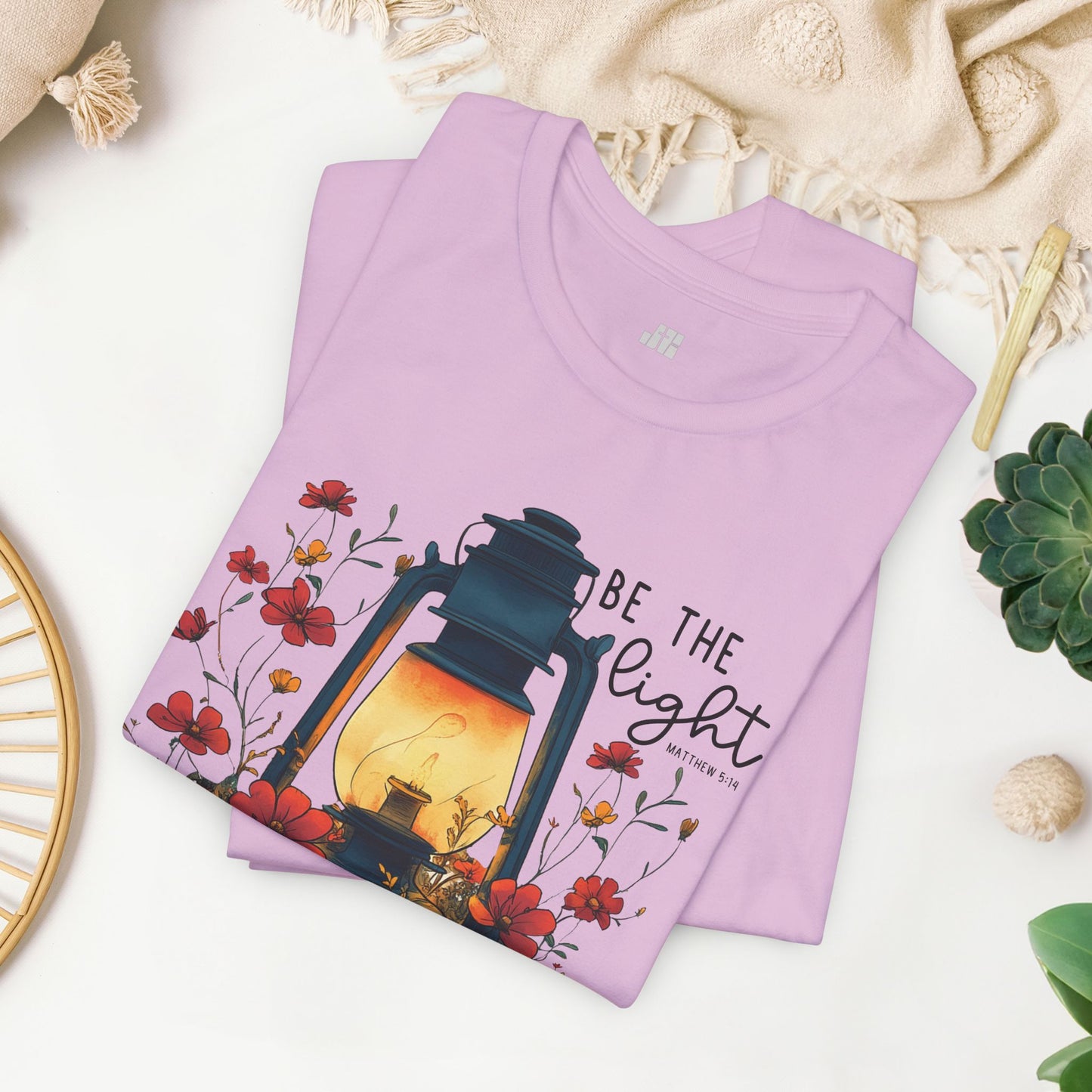 Be The Light Soft Cotton Tee