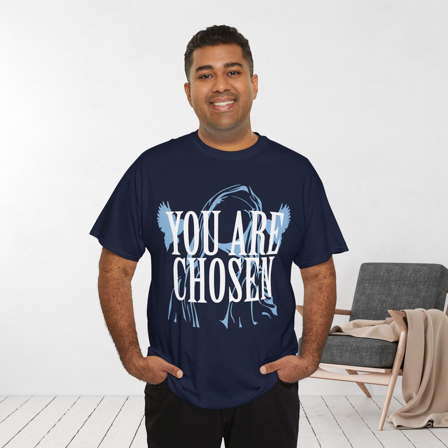 You Are Chosen Heavy Cotton Tee