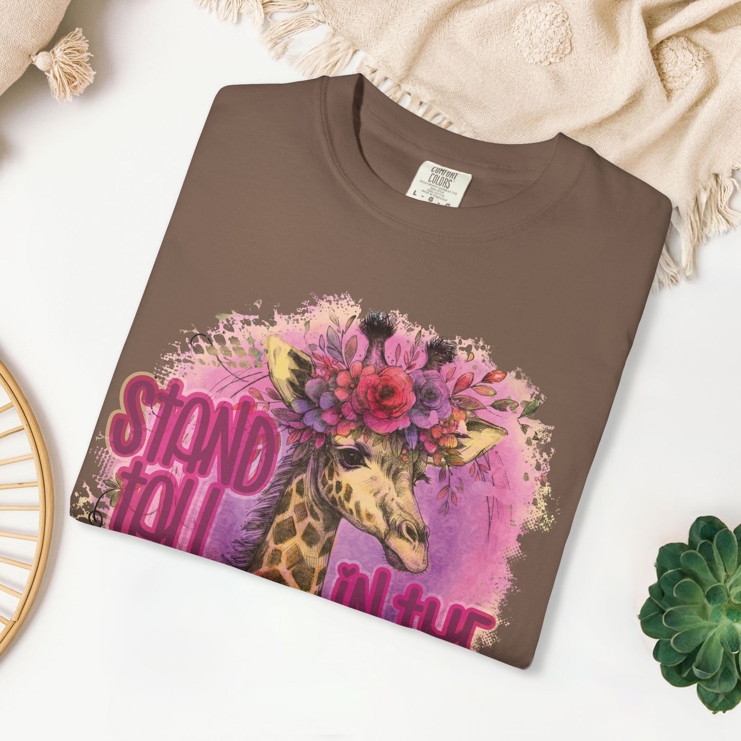 Stand Tall in the Faith Comfort Colors Shirt