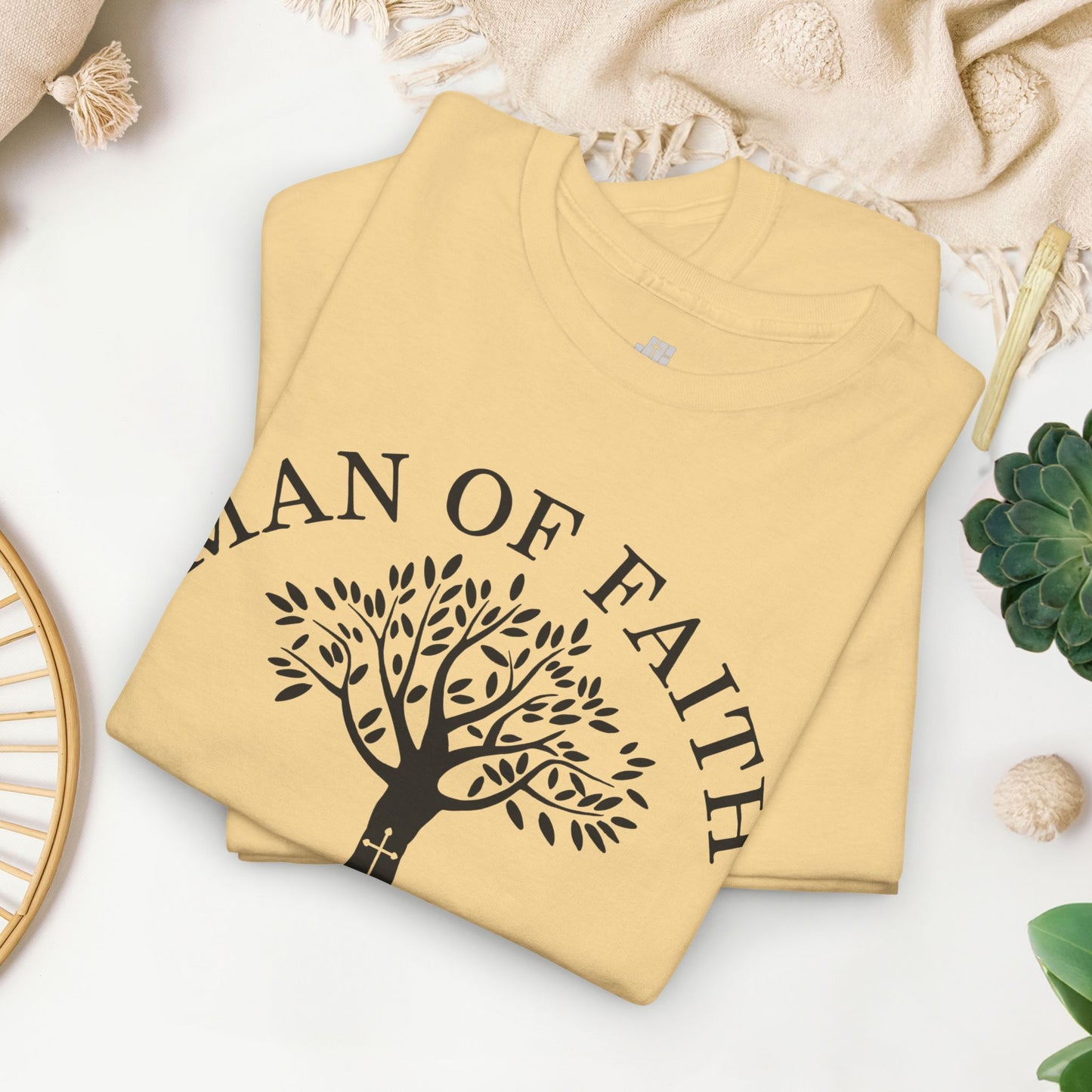 Man of Faith Heavy Cotton Tee