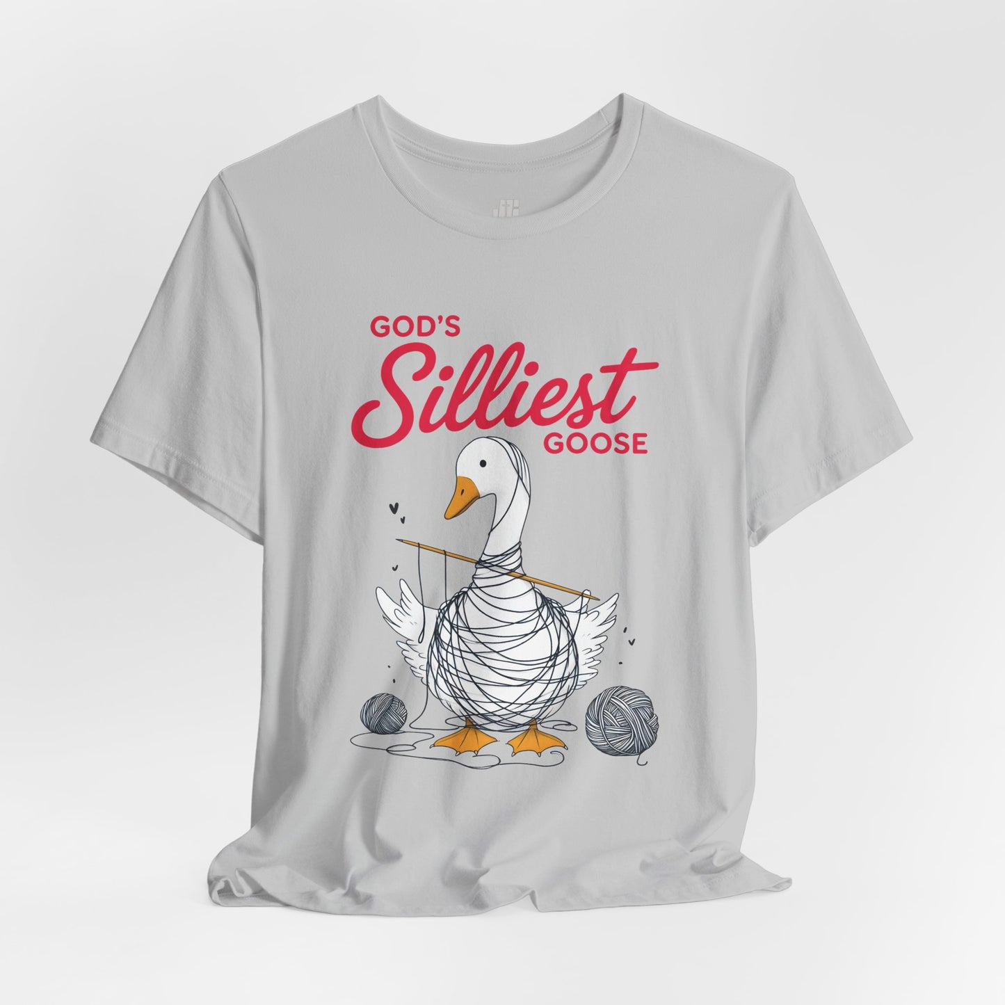 God's Silliest Goose Soft Cotton Tee - Christian Shirt