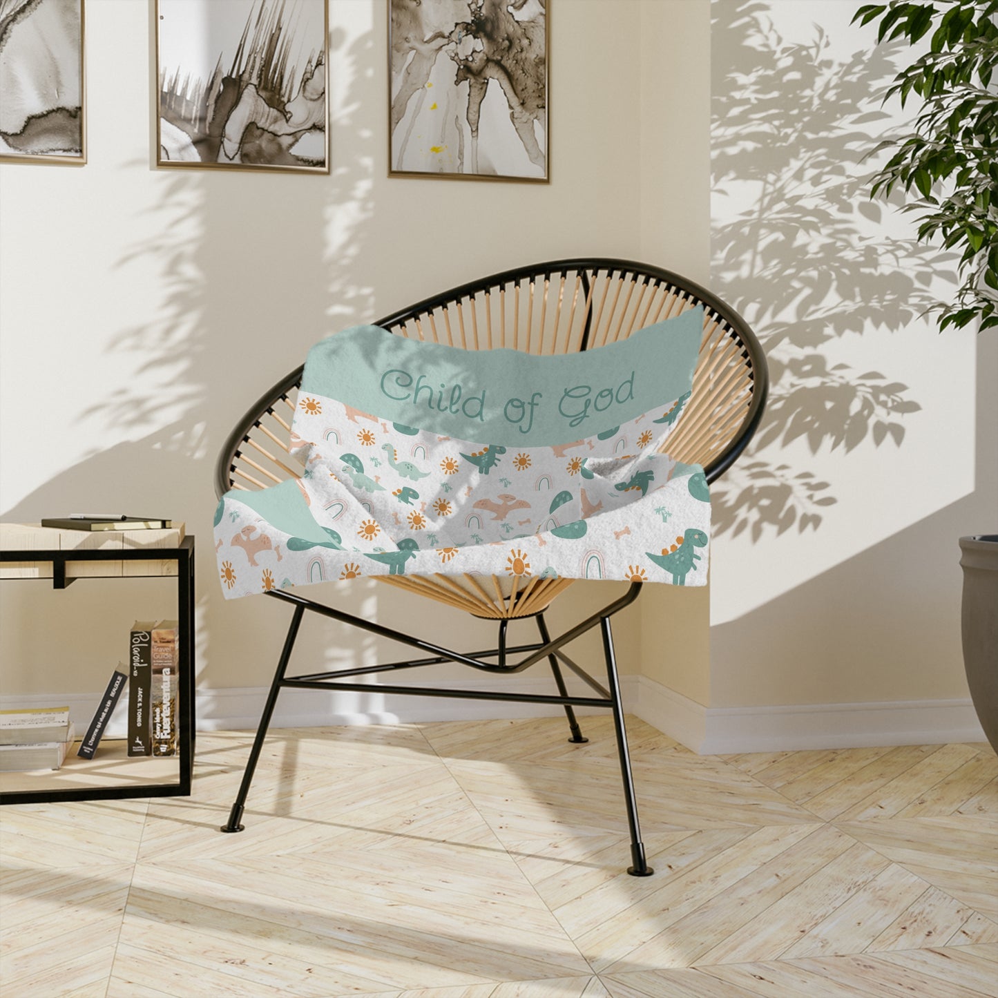 Personalized “Child of God” Christian Baby Blanket