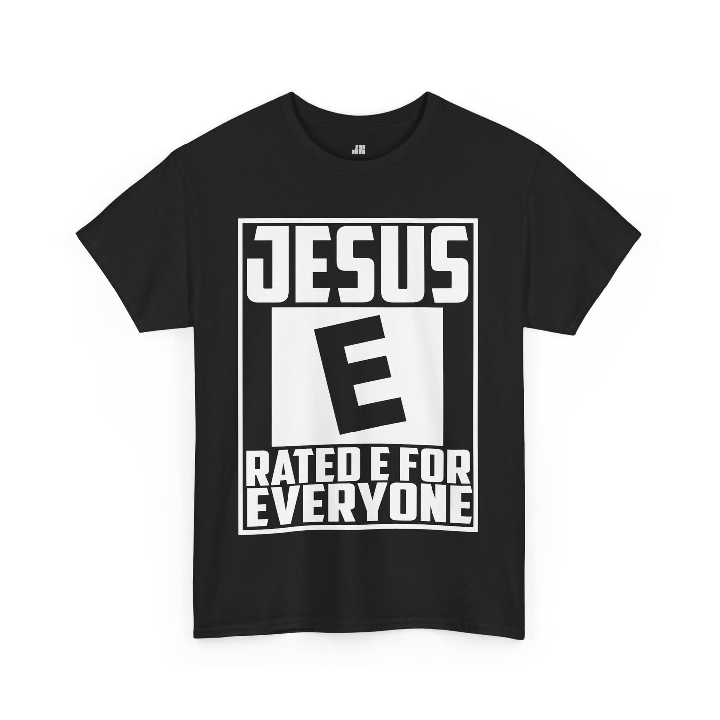 Jesus Rated E for Everyone Heavy Cotton Tee