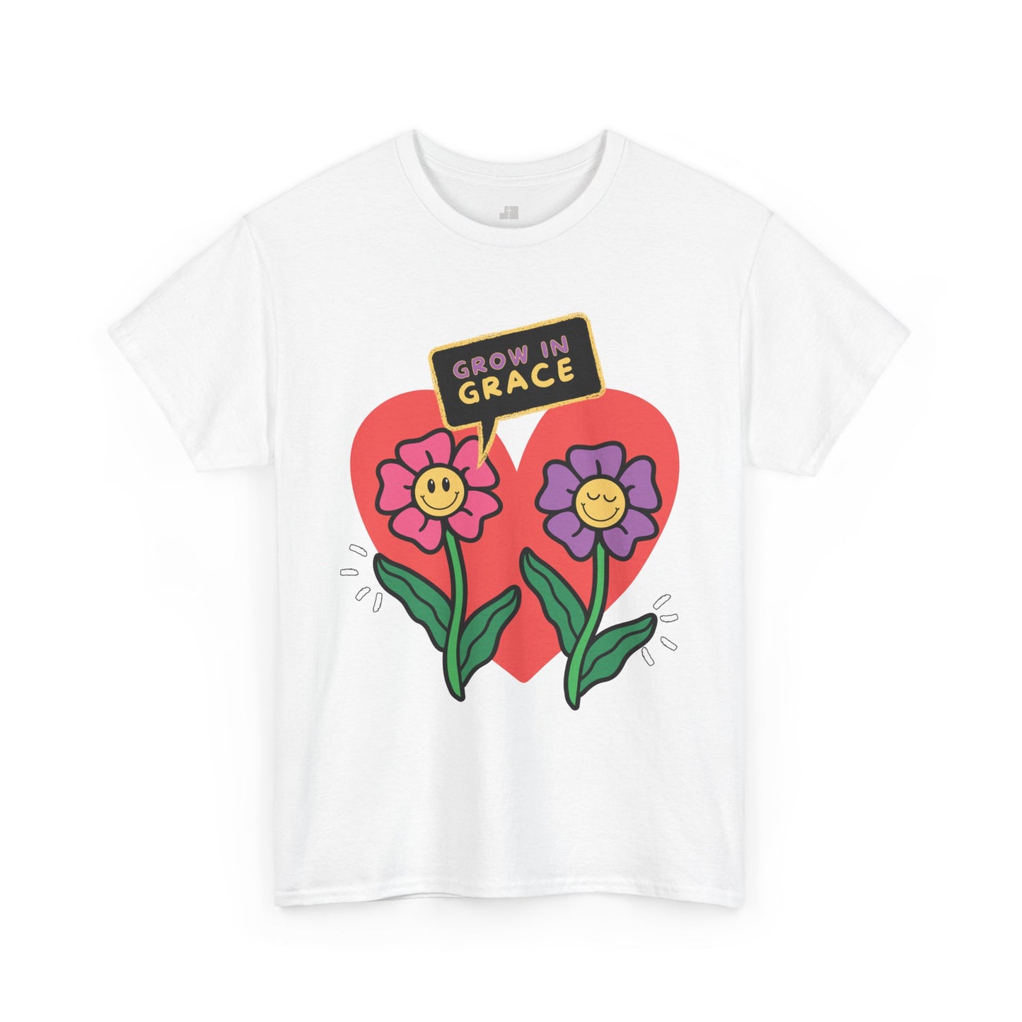 Grow In Grace Heavy Cotton Tee