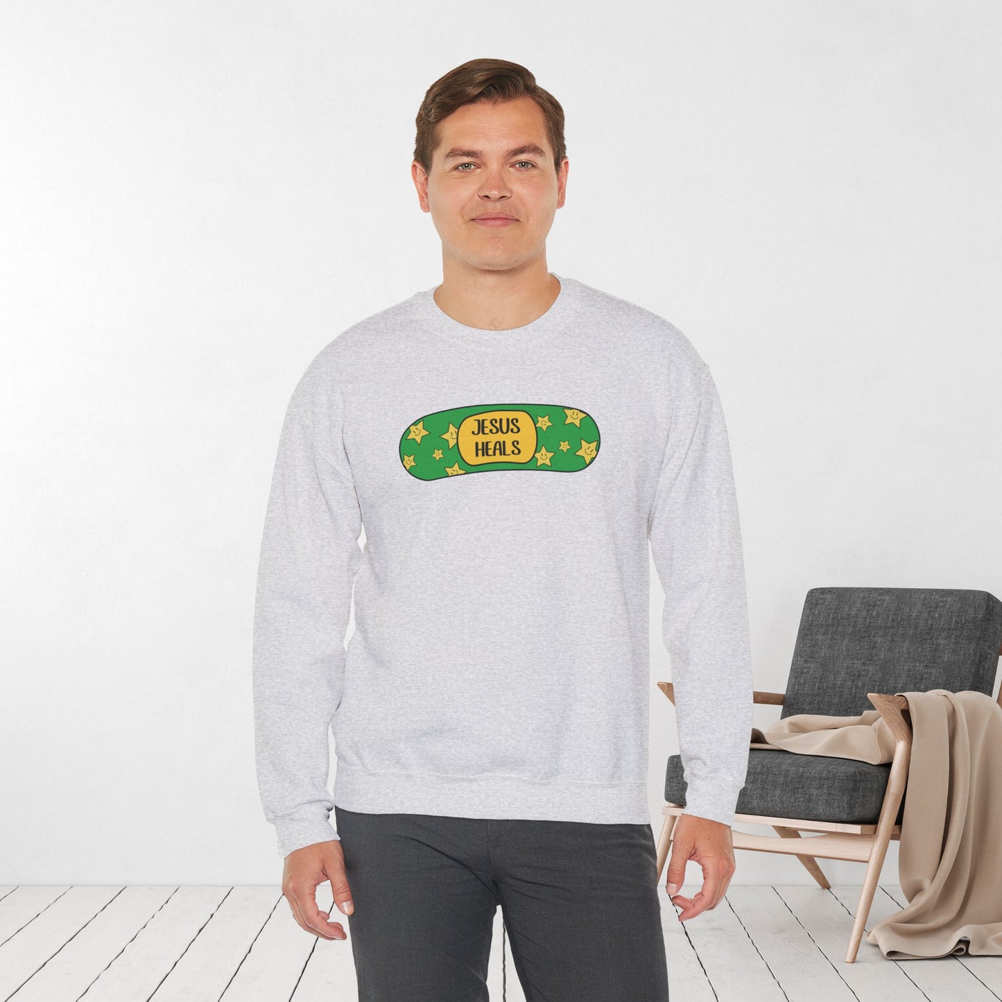 Jesus Heals Sweatshirt