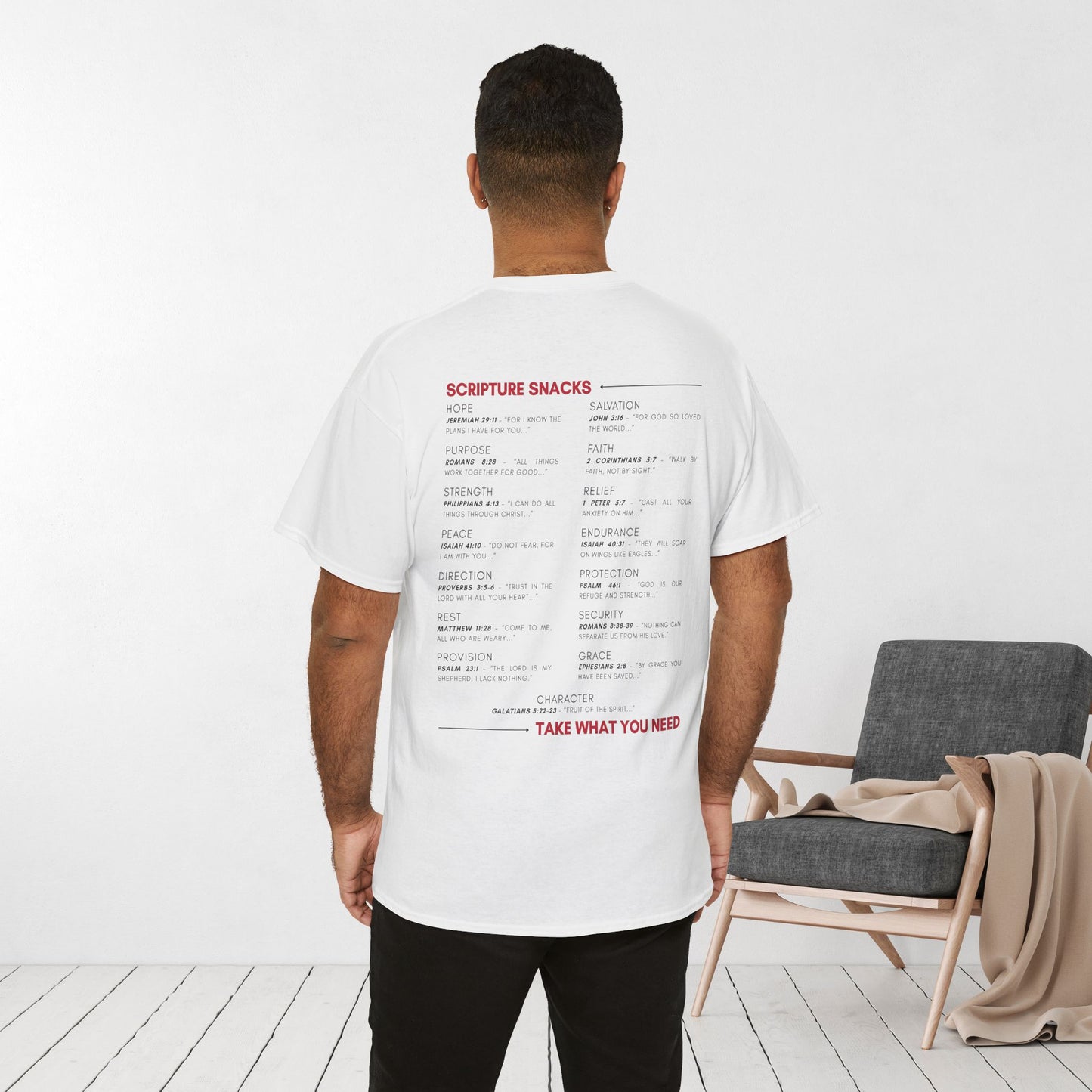 Hungry? Grab a Scripture Heavy Cotton Tee