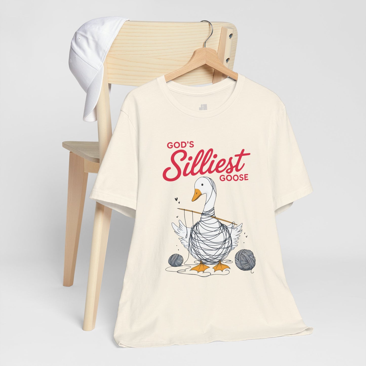 God's Silliest Goose Soft Cotton Tee - Christian Shirt