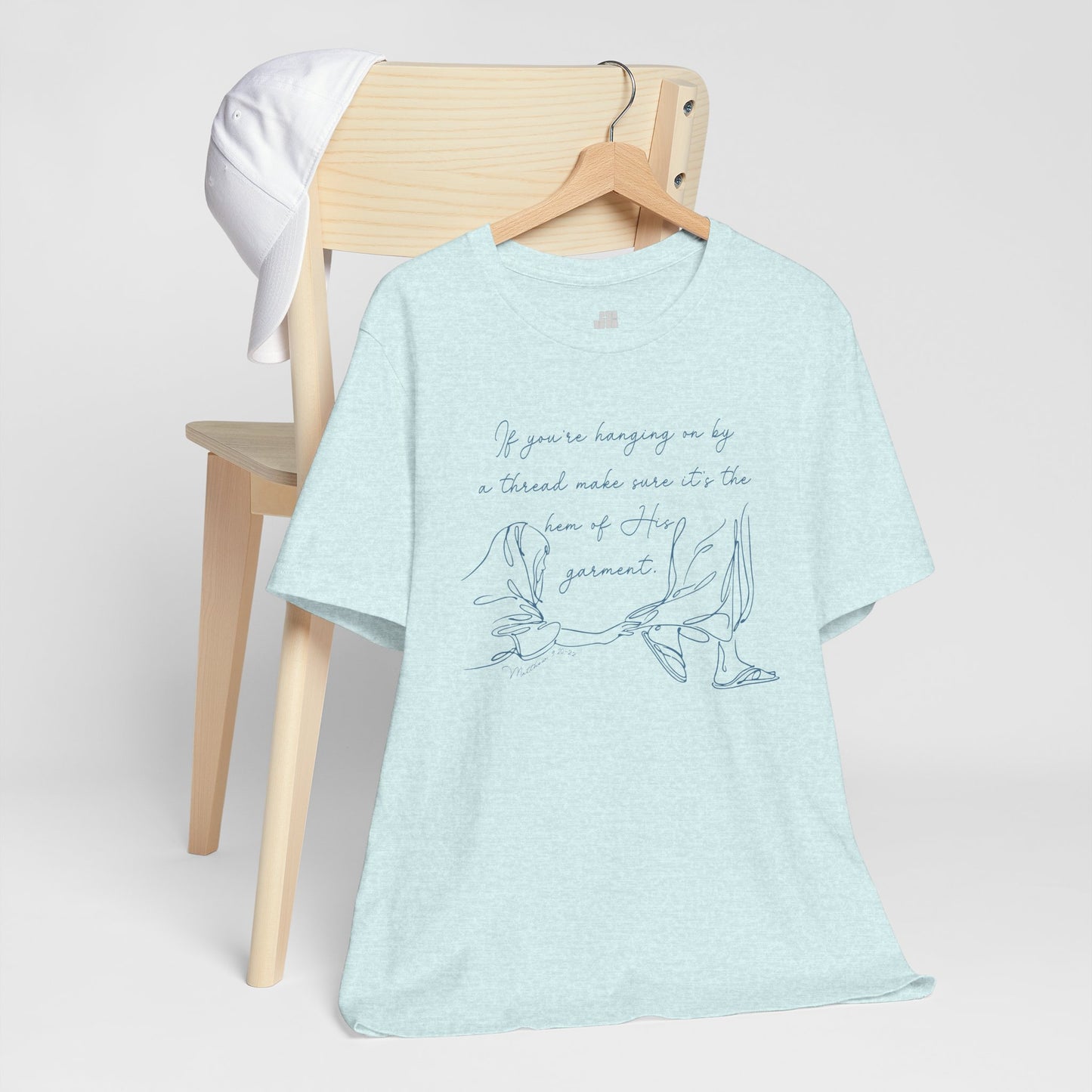 If You’re Hanging On By a Thread... Soft Cotton Tee
