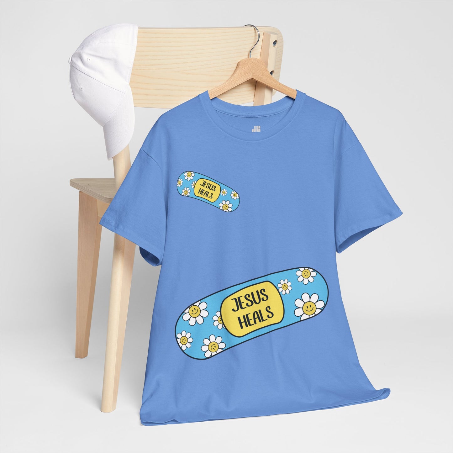 Jesus Heals Heavy Cotton Tee