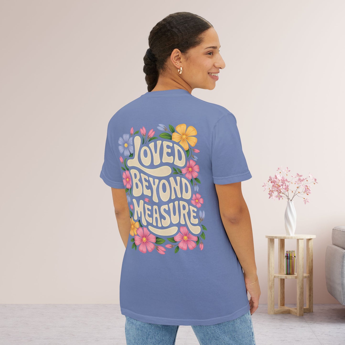 Loved Beyond Measure Comfort Colors Pocket T-Shirt