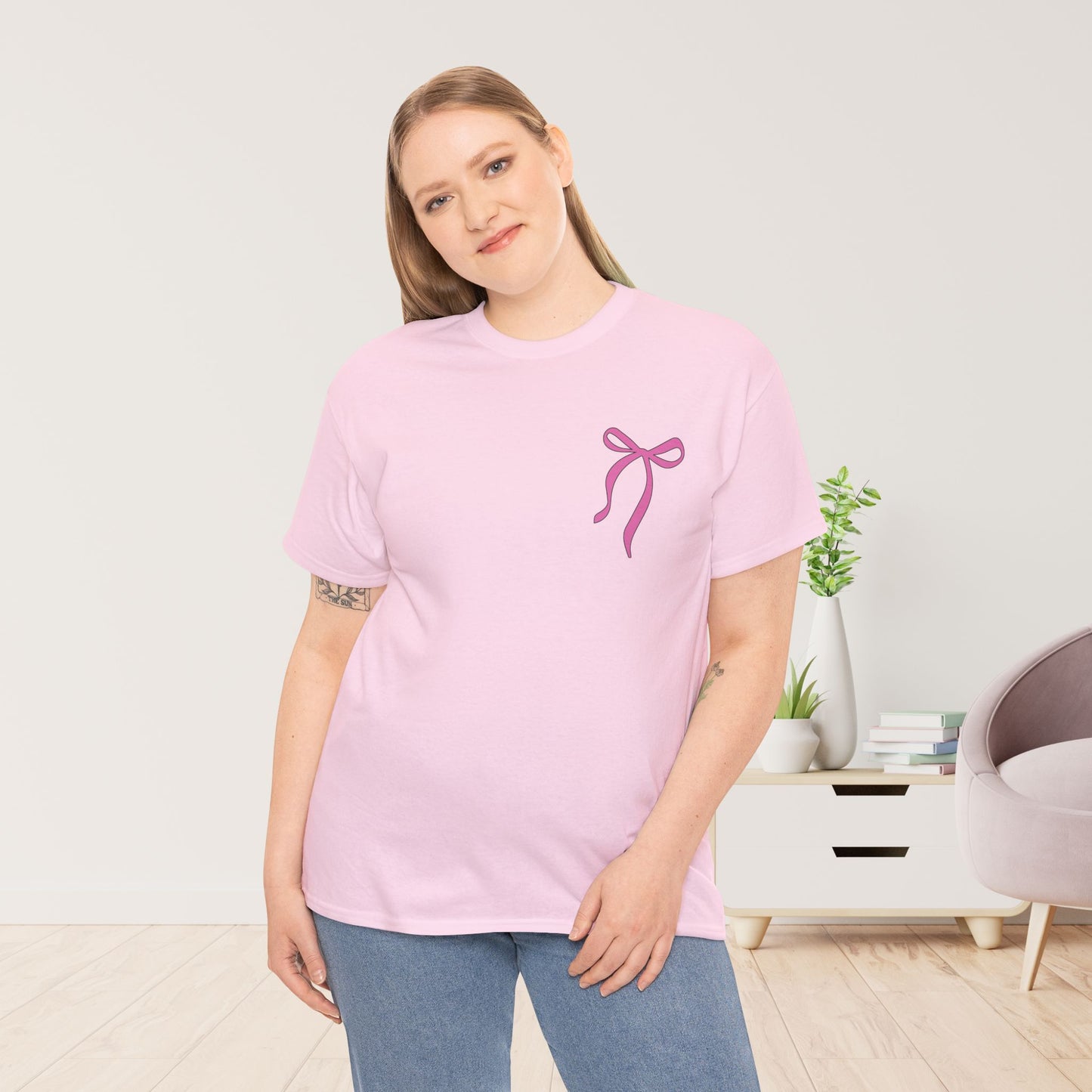 Faith Over Fear Heavy Cotton Tee - 2 Timothy 1:7