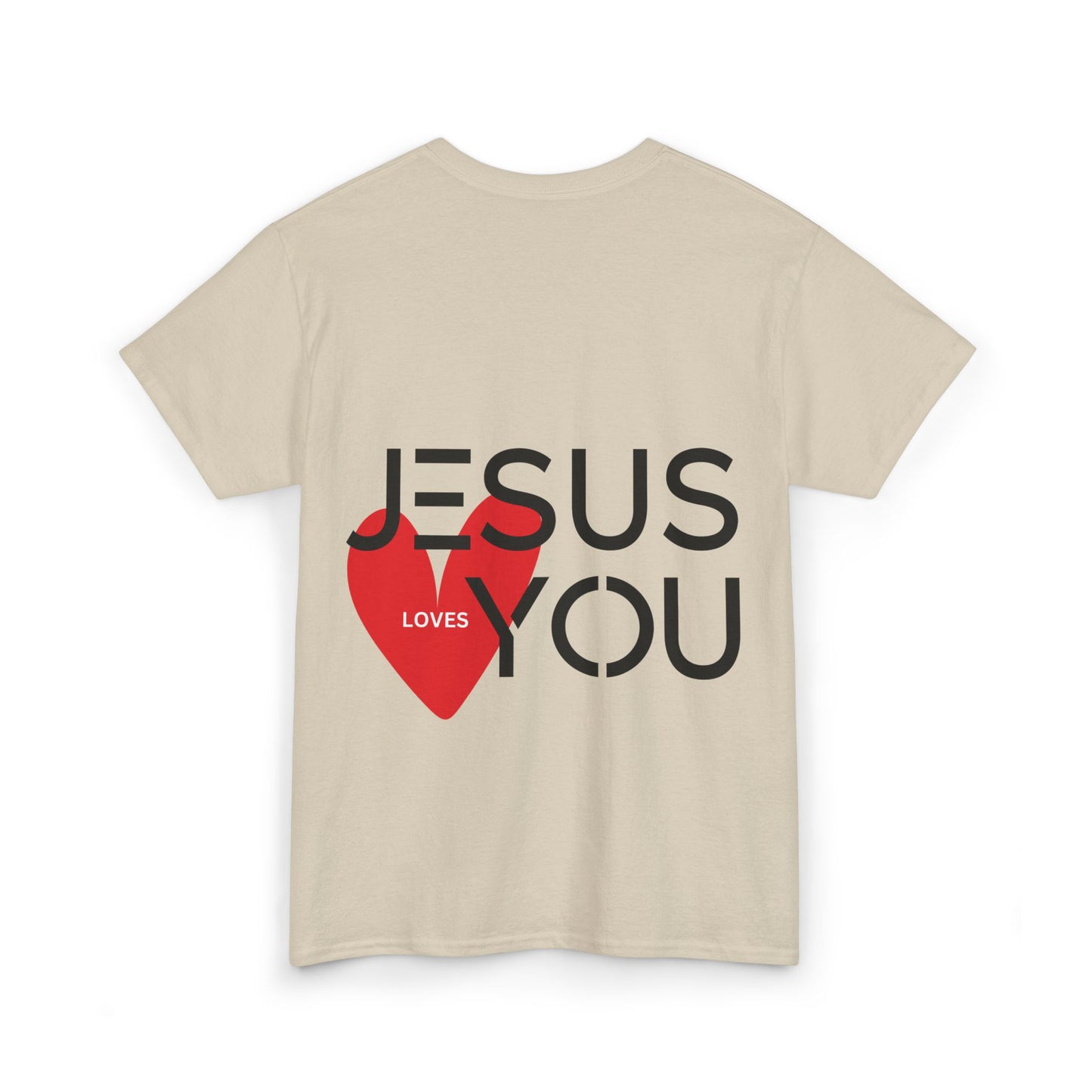 Jesus Loves You Heavy Cotton Tee