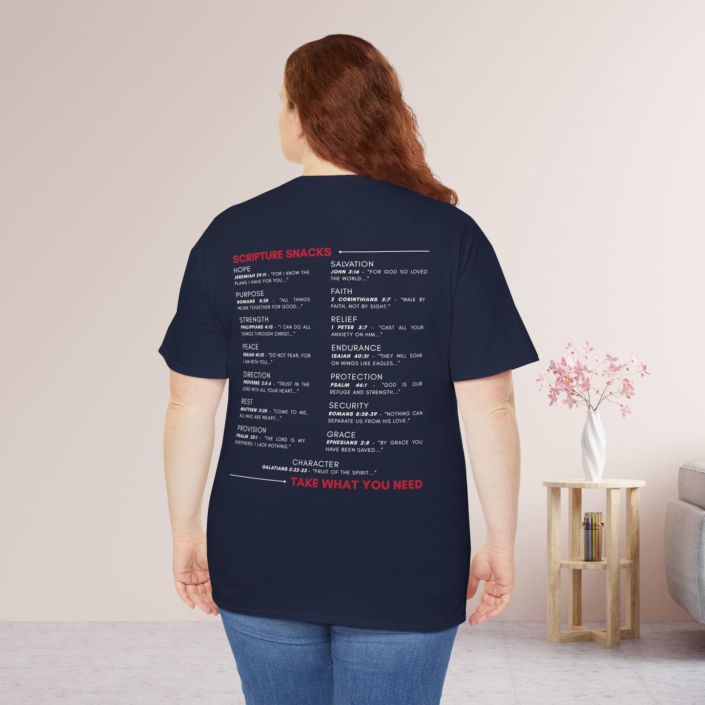Hungry? Grab a Scripture Heavy Cotton Tee