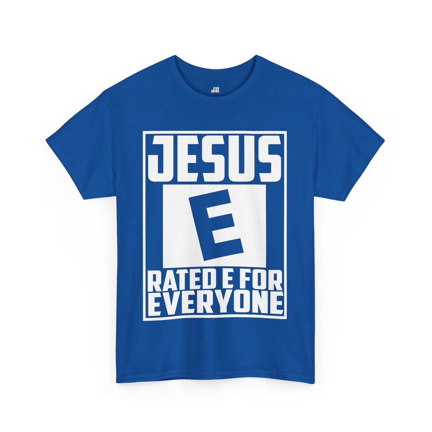 Jesus Rated E for Everyone Heavy Cotton Tee