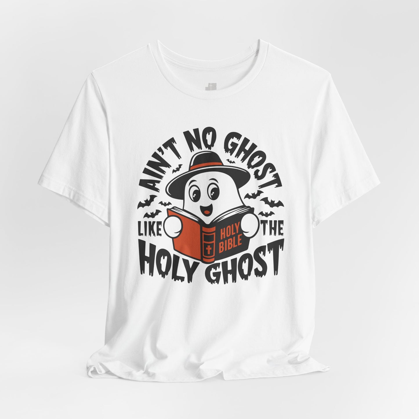 Ain't No Ghost Like The Holy Ghost Soft Cotton Tee - Christian Shirt