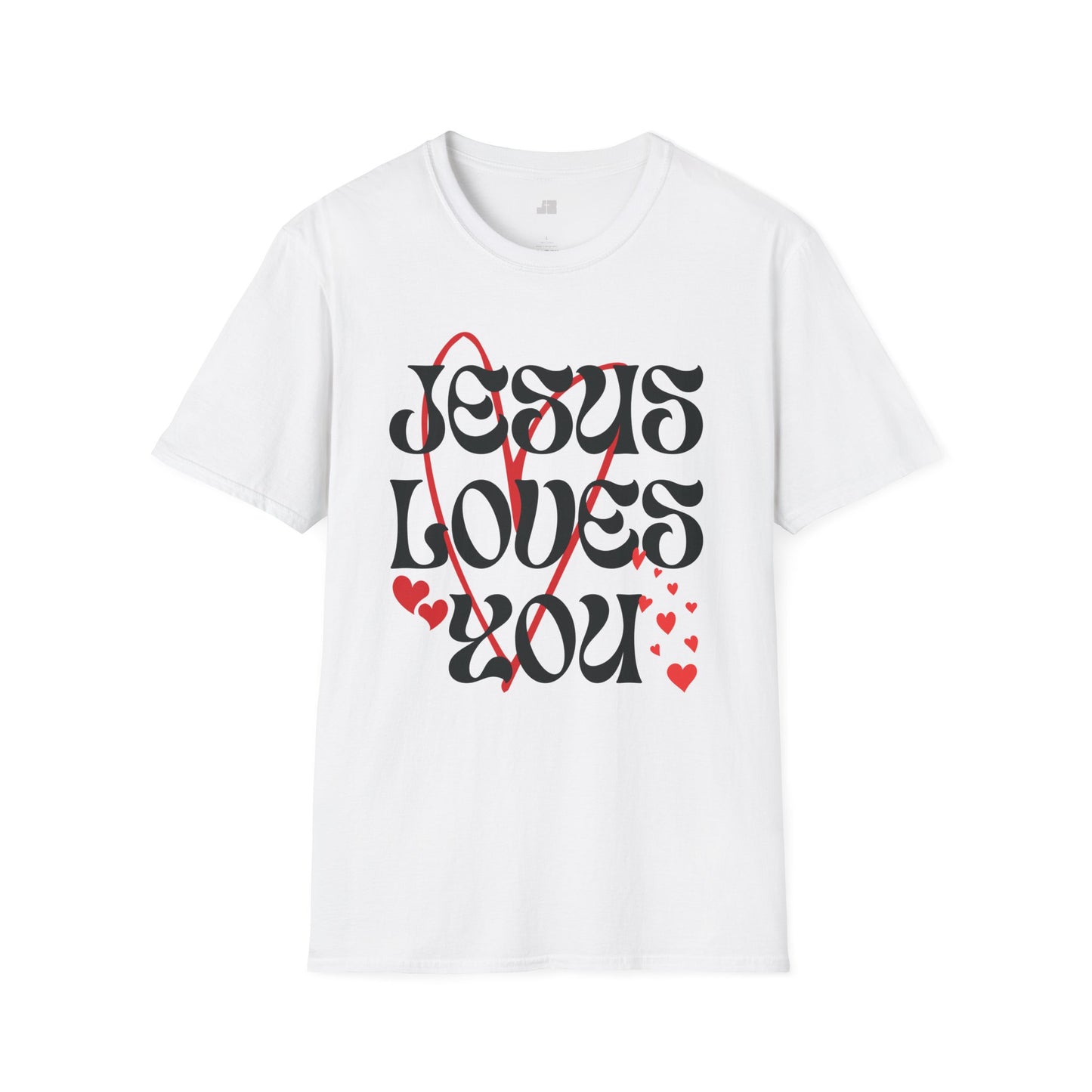Unisex Jesus Loves You Softstyle T-shirt