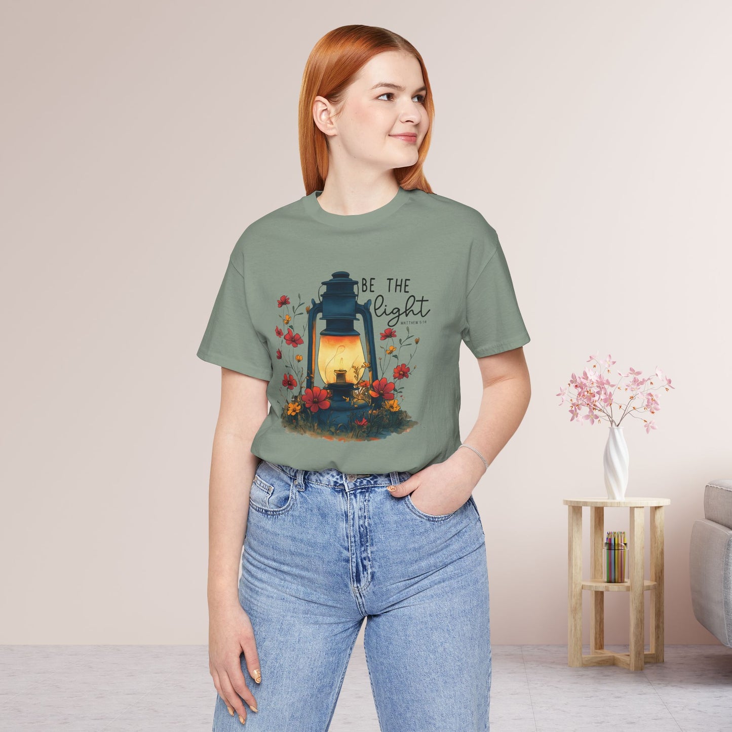 Be The Light Soft Cotton Tee