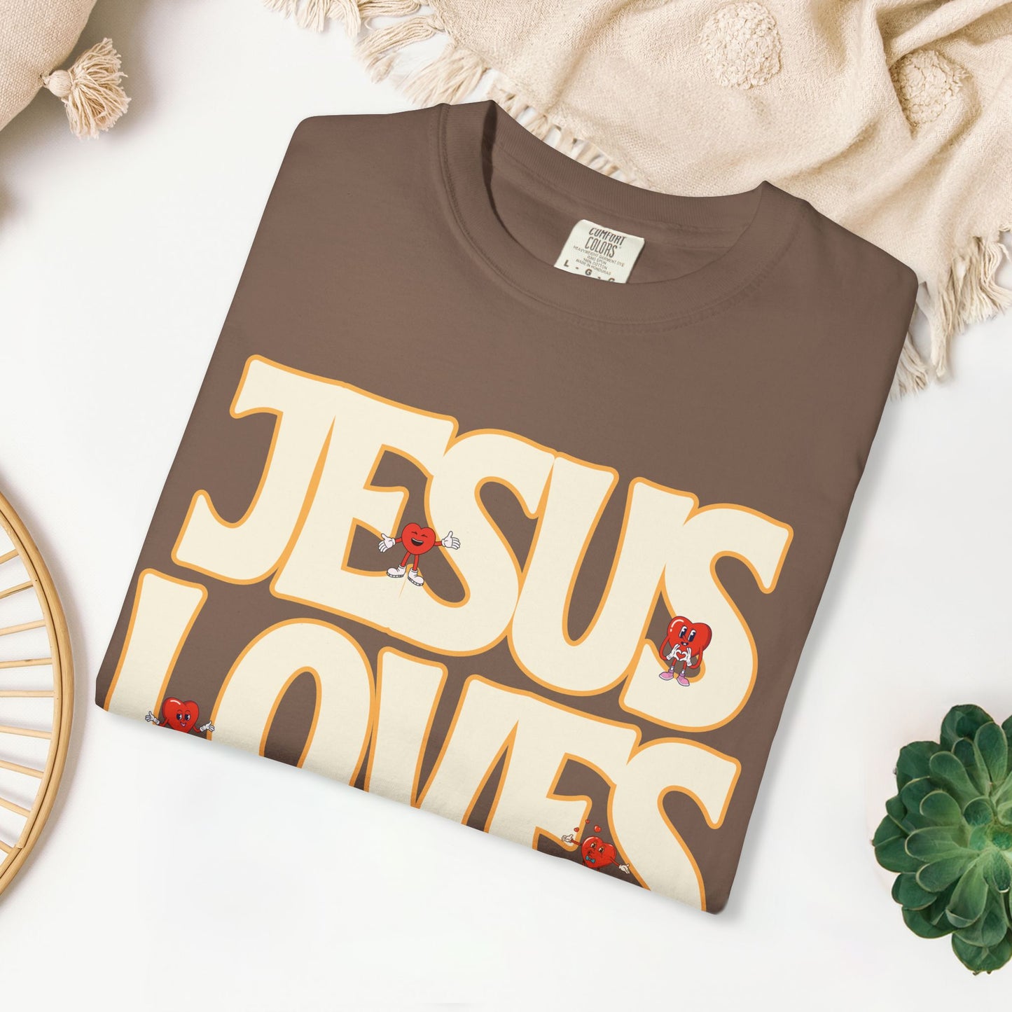 Jesus Loves You Comfort Colors Shirt