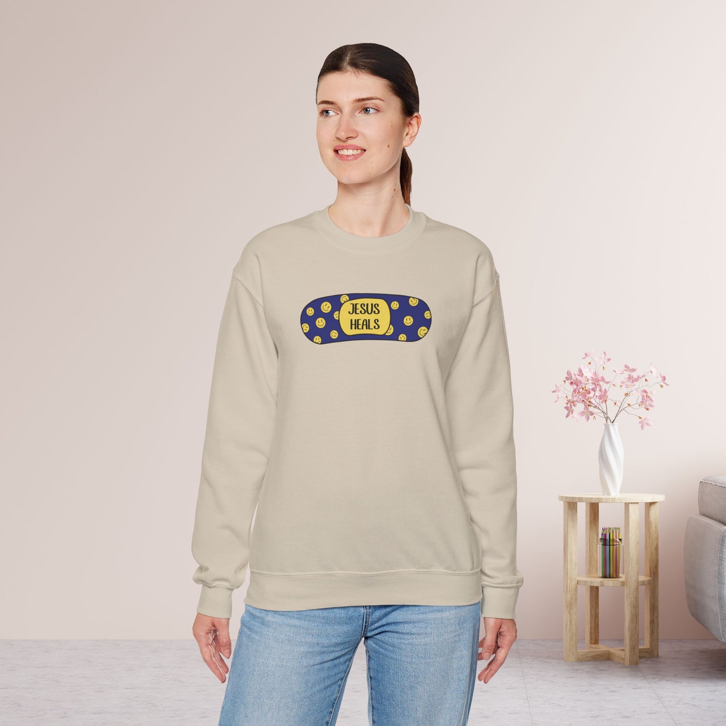 Jesus Heals Sweatshirt