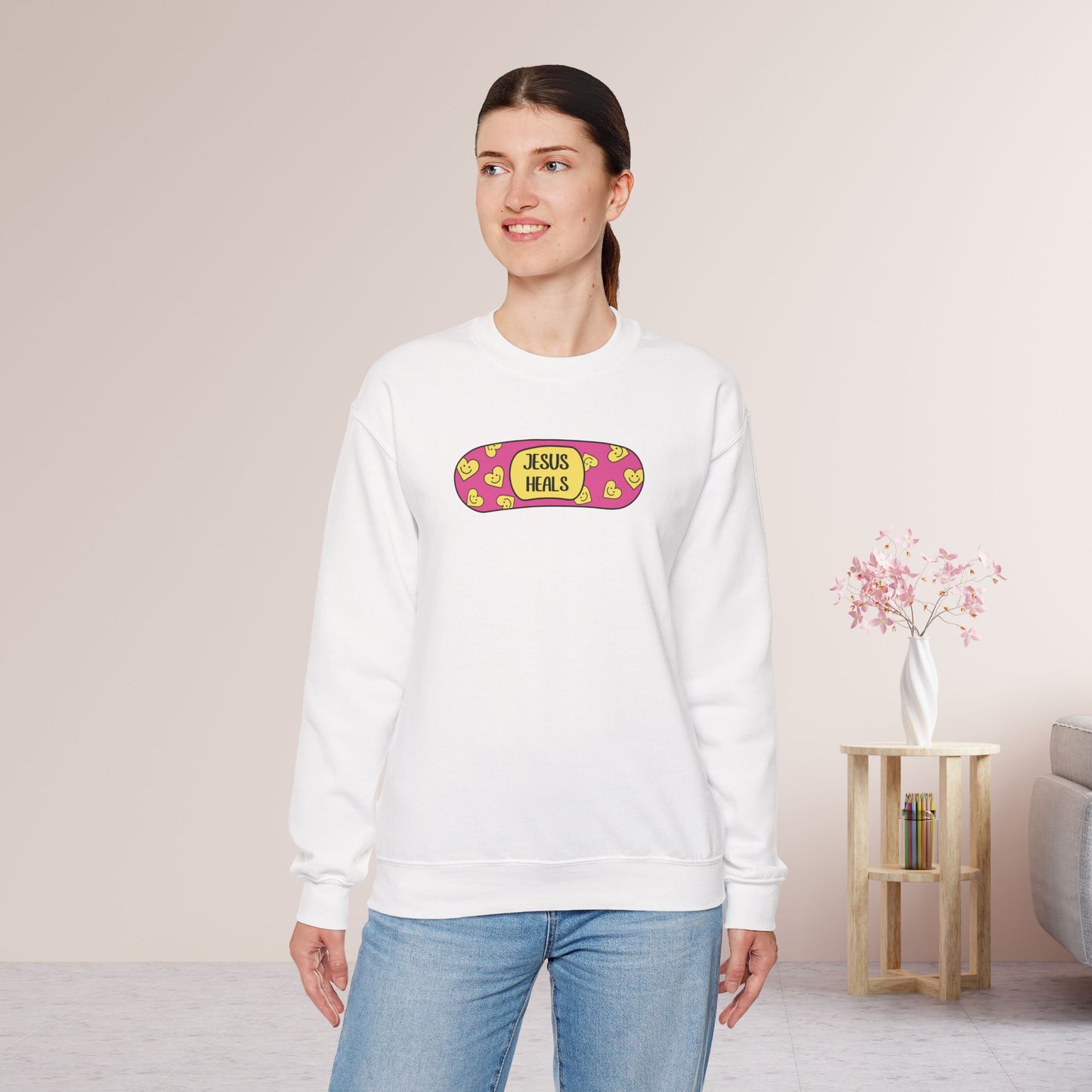 Jesus Heals Sweatshirt