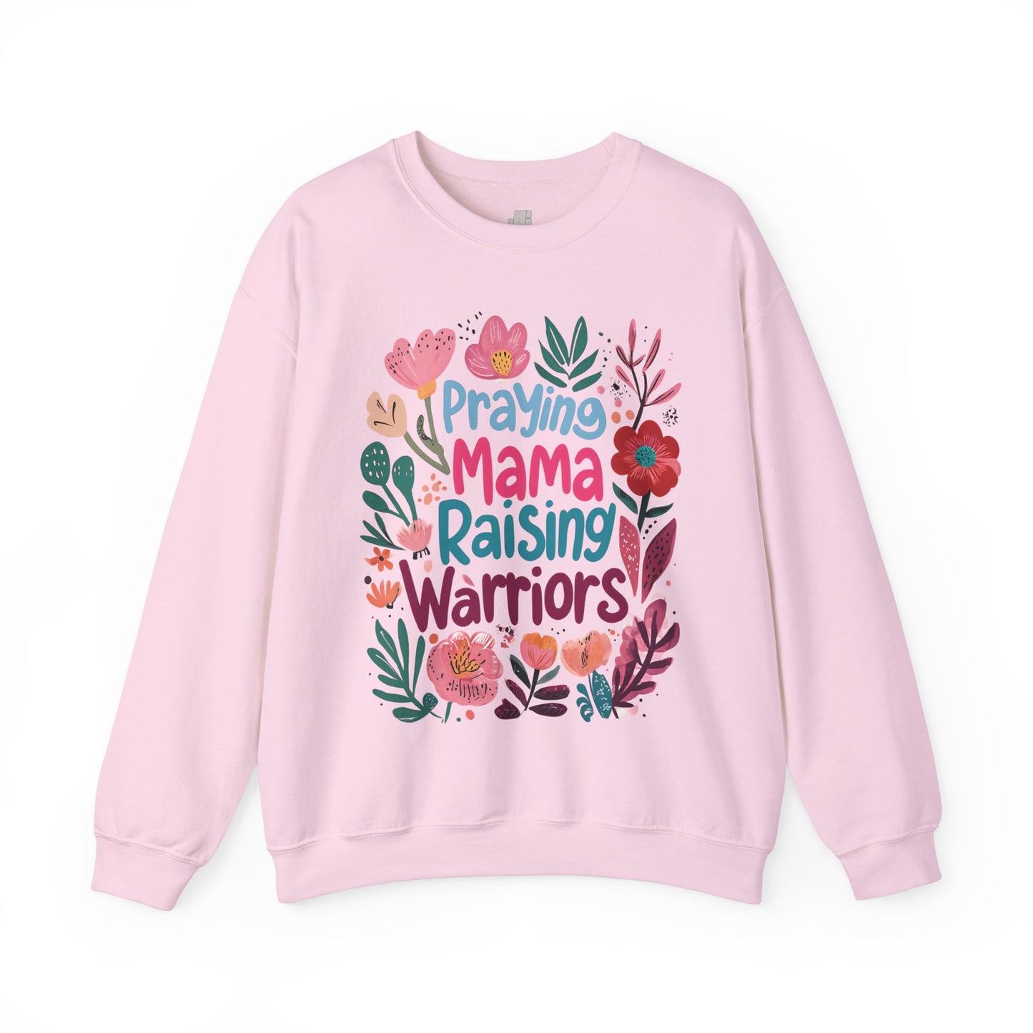 Praying Mama Raising Warriors Sweatshirt - Christian Mom Sweatshirt
