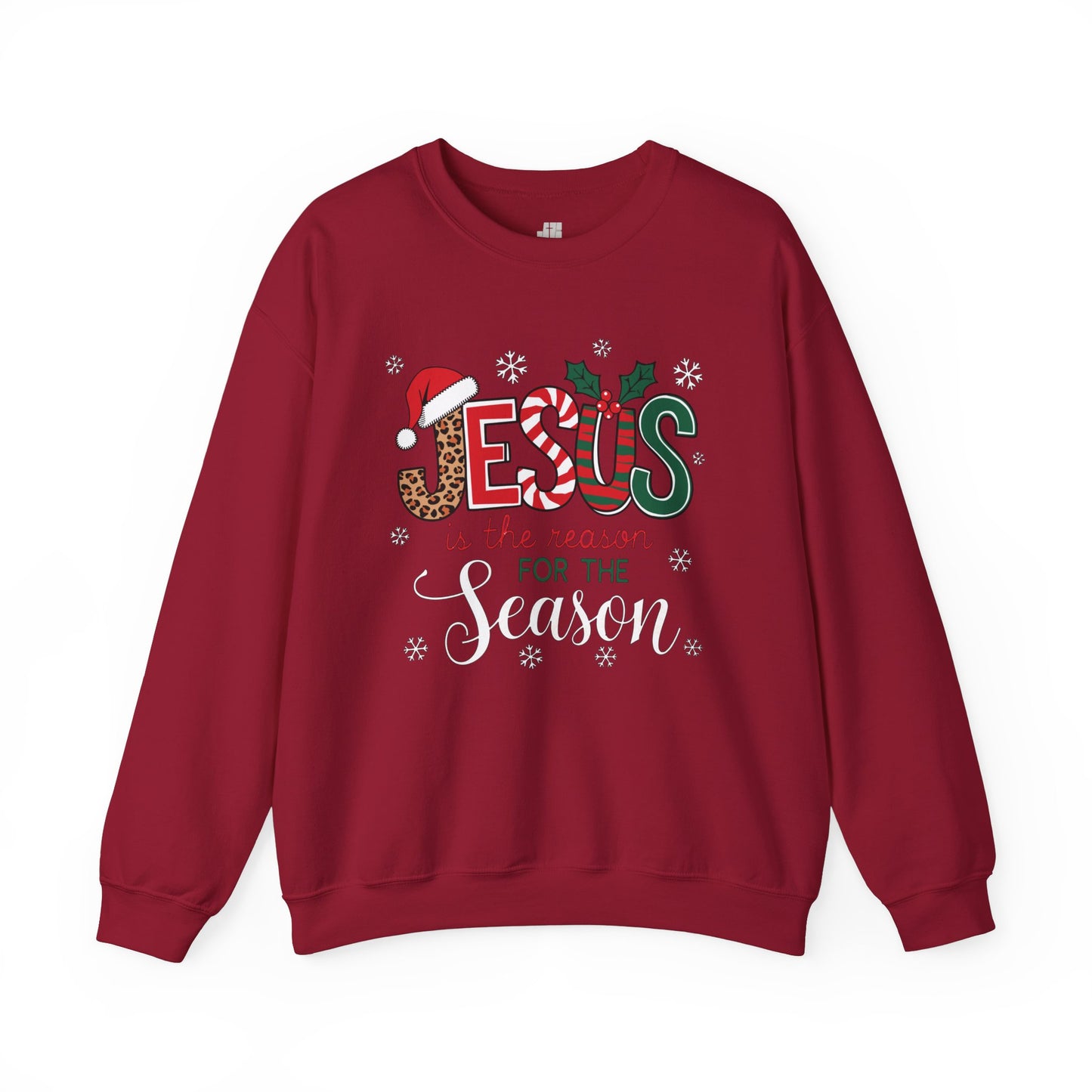 Jesus Is The Reason For The Season Christian Sweatshirt - Christmas Pullover