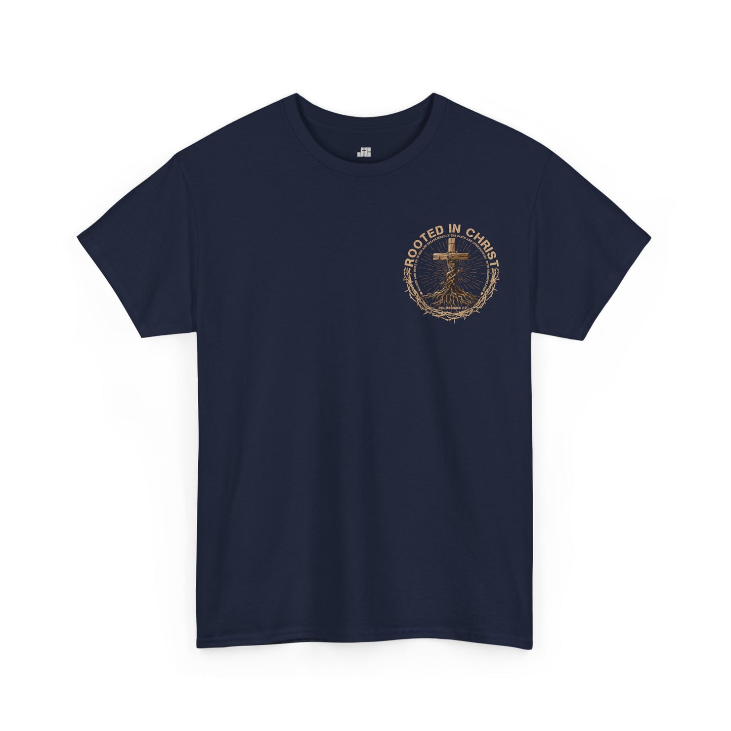 Rooted in Christ Heavy Cotton Tee