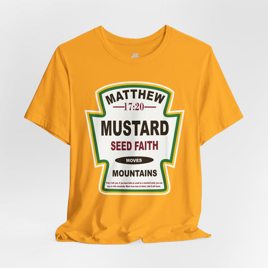 Mustard Seed Faith Soft Cotton Tee - Matthew 17:20