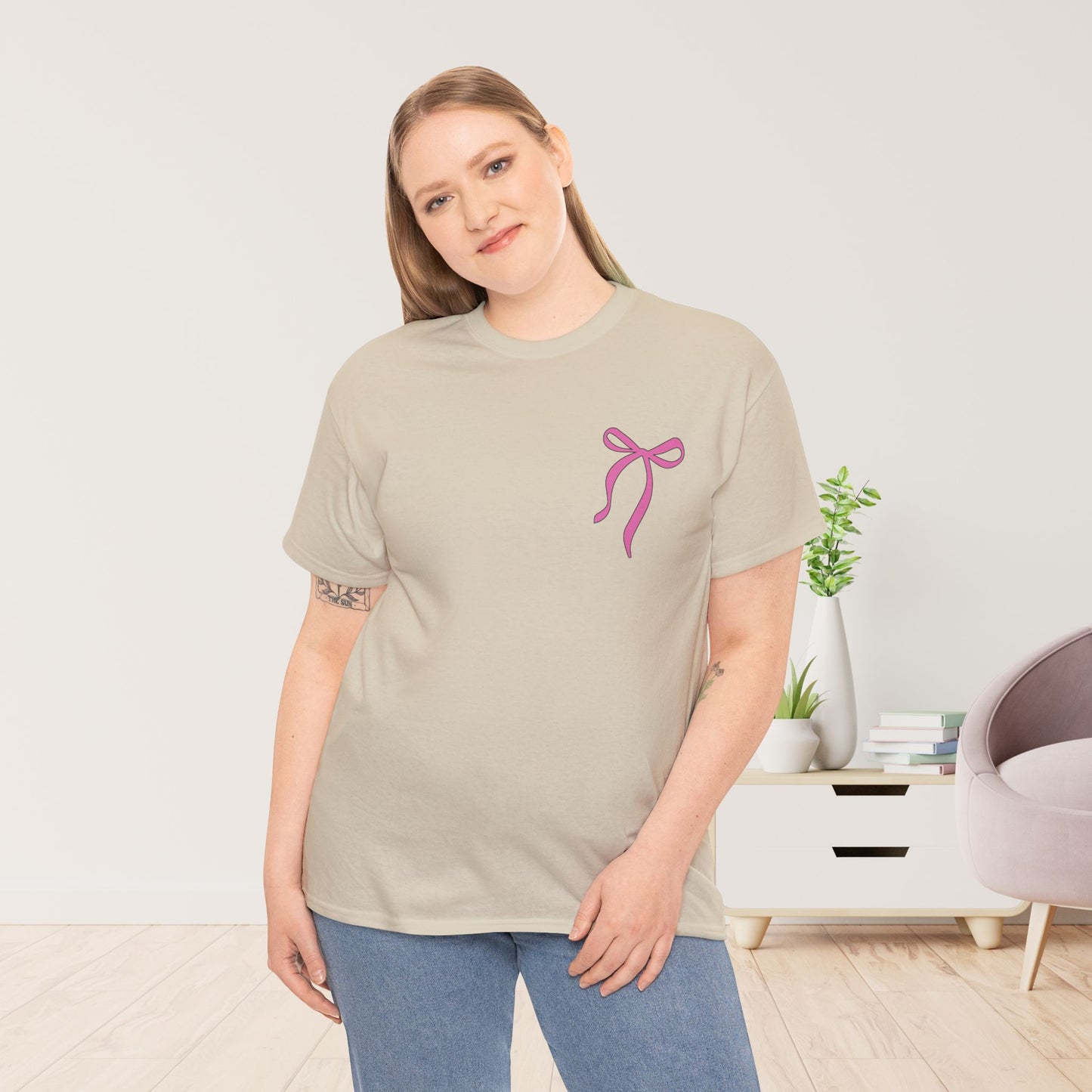 Faith Over Fear Heavy Cotton Tee - 2 Timothy 1:7