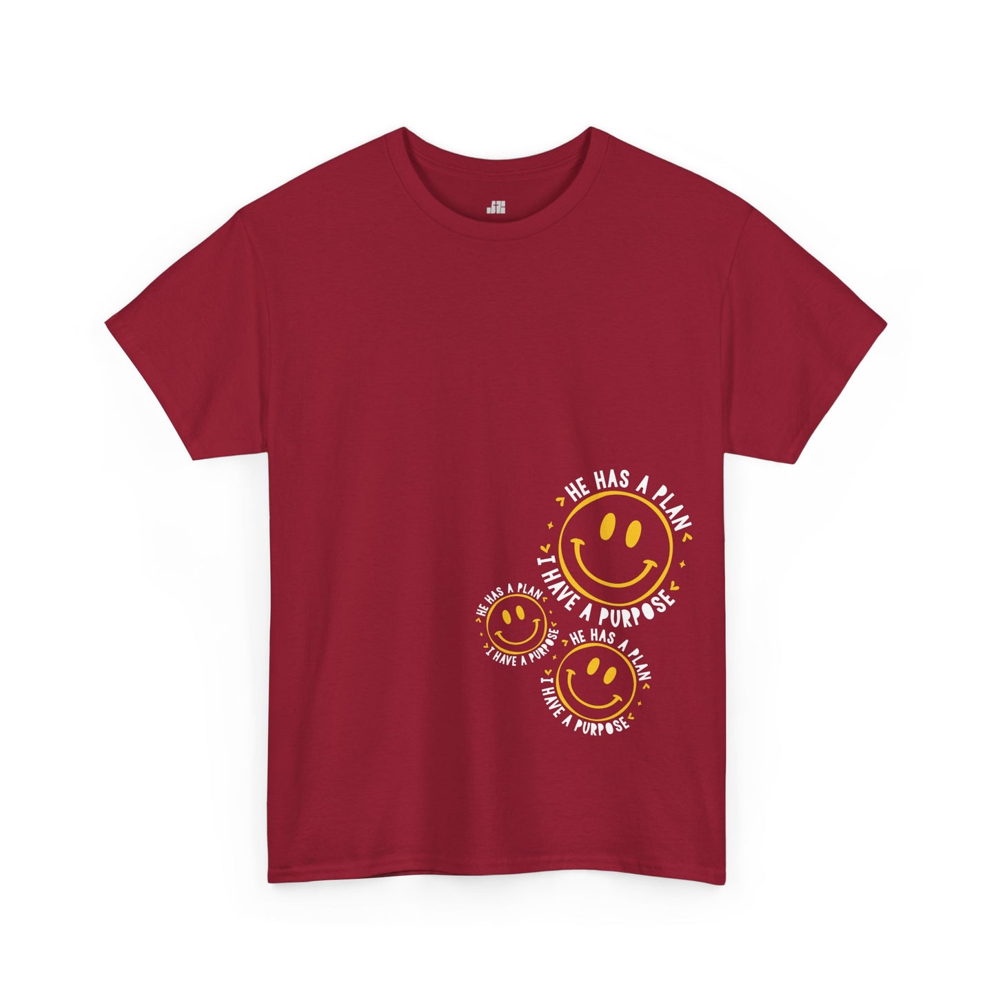 He Has a Plan, I Have a Purpose Heavy Cotton Tee
