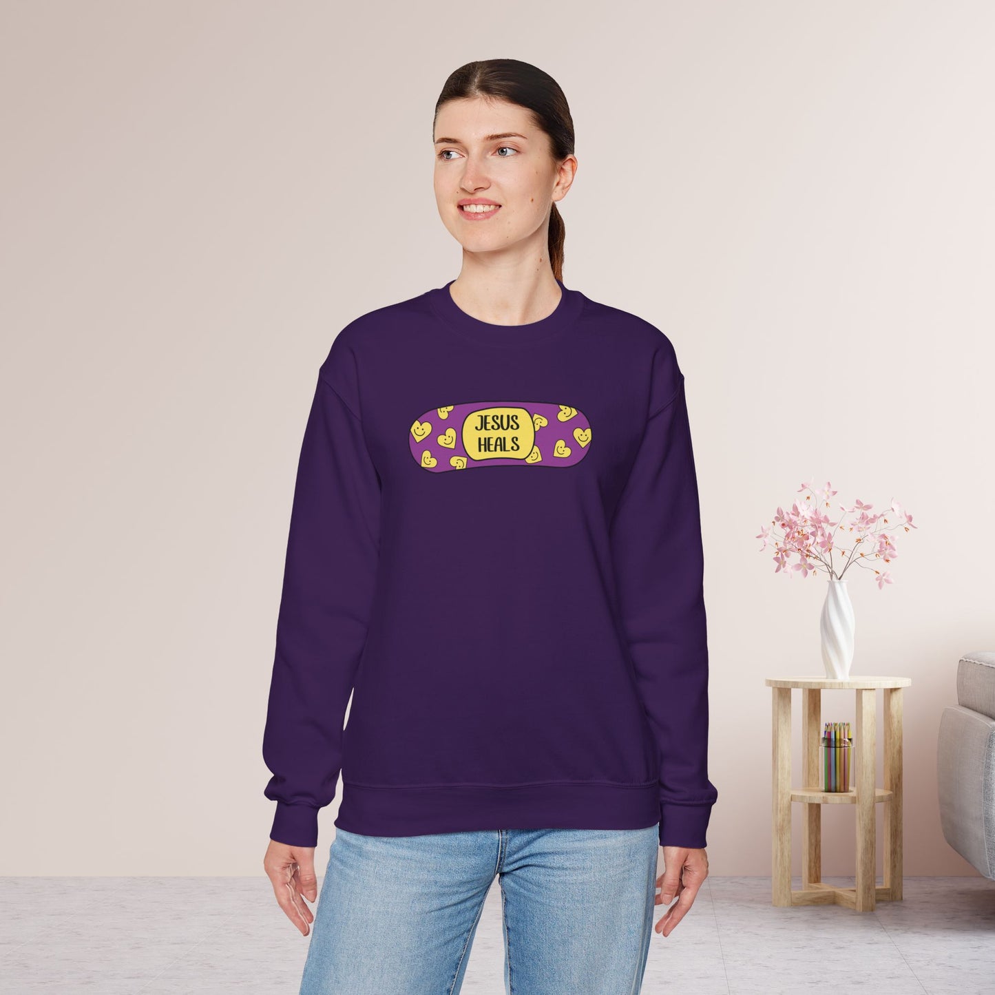 Jesus Heals Sweatshirt