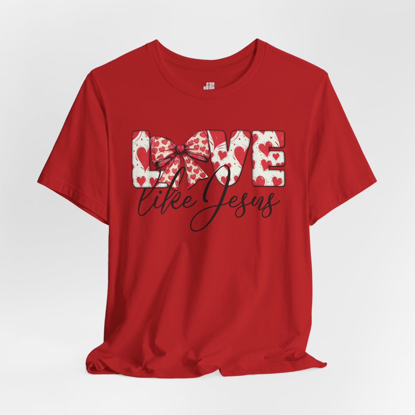 Love Like Jesus Soft Cotton Tee - Christian Shirt