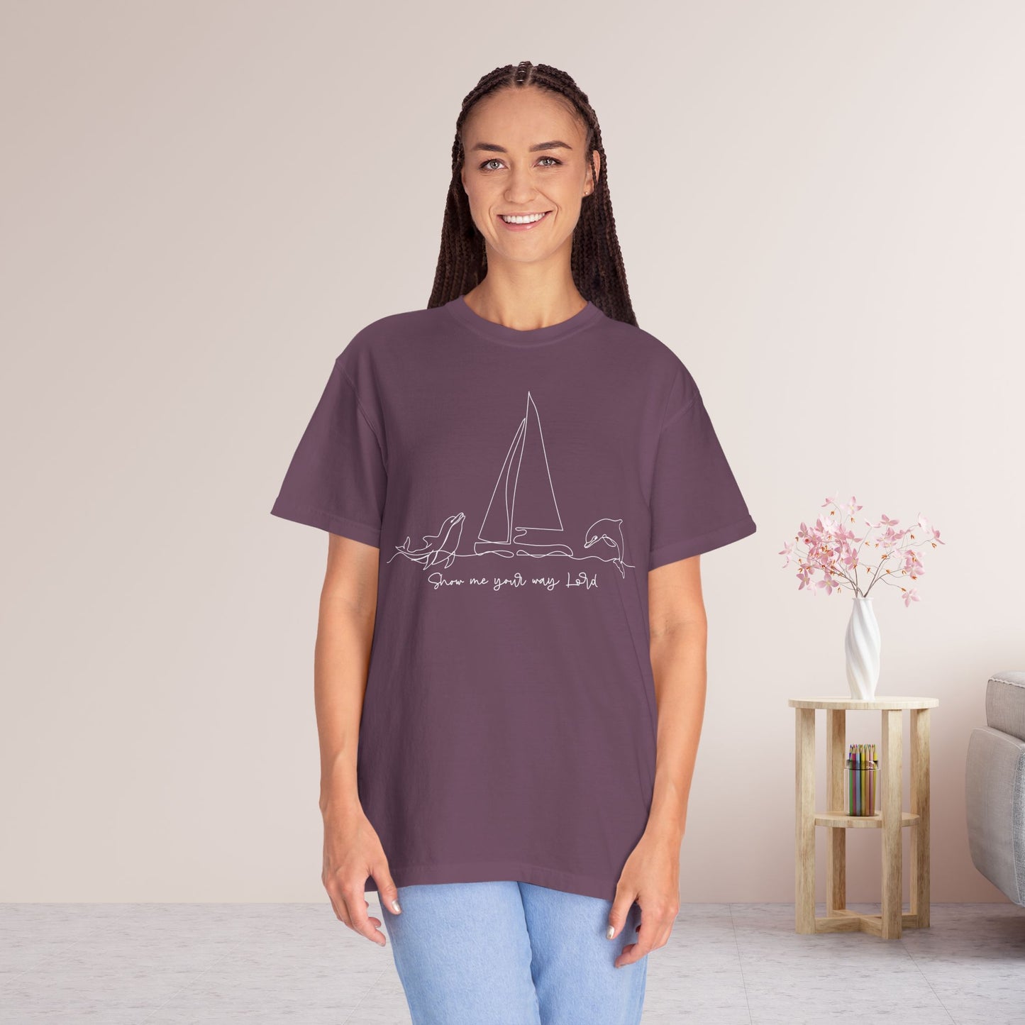 Show me Your Way Lord Comfort Colors Shirt