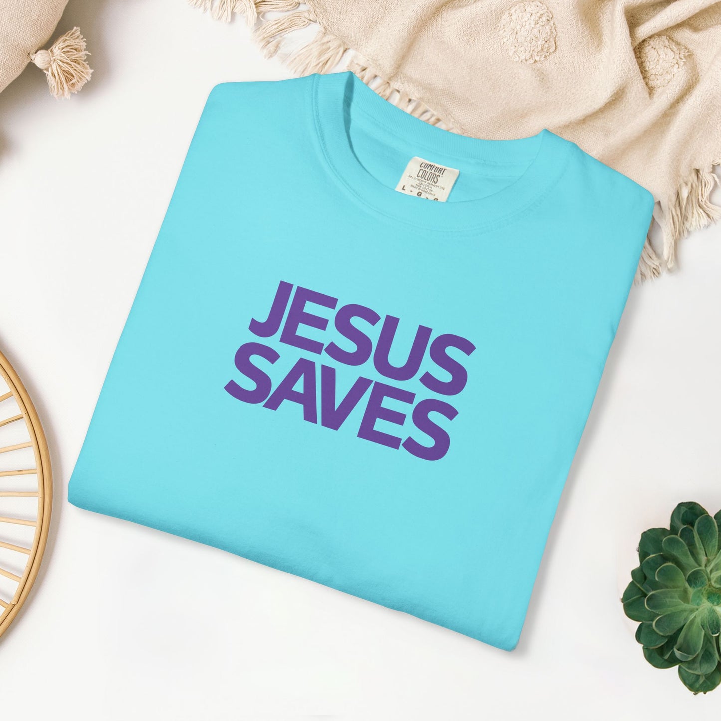 Jesus Saves Comfort Colors Shirt