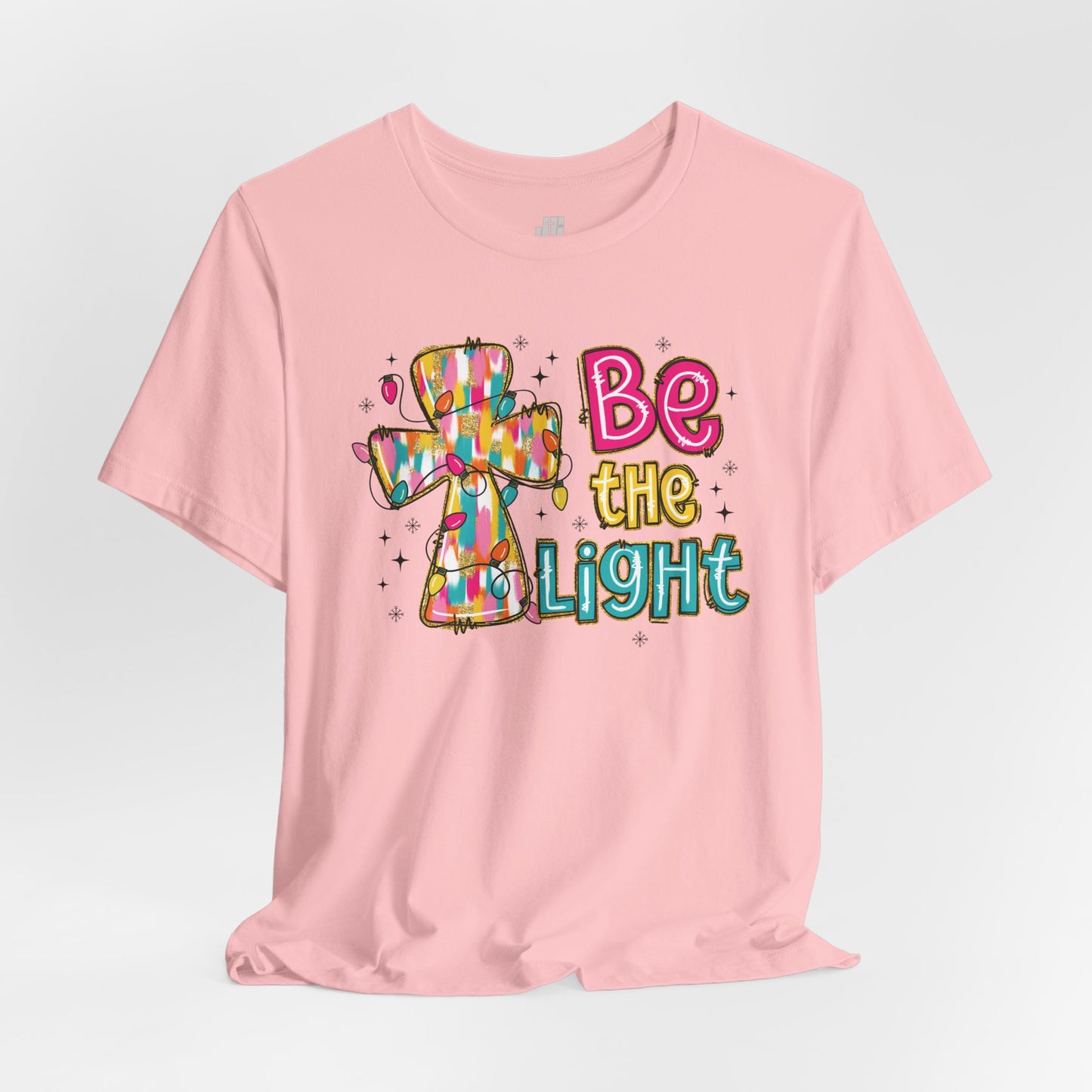Be The Light Soft Cotton Tee - Christian Christmas Shirt