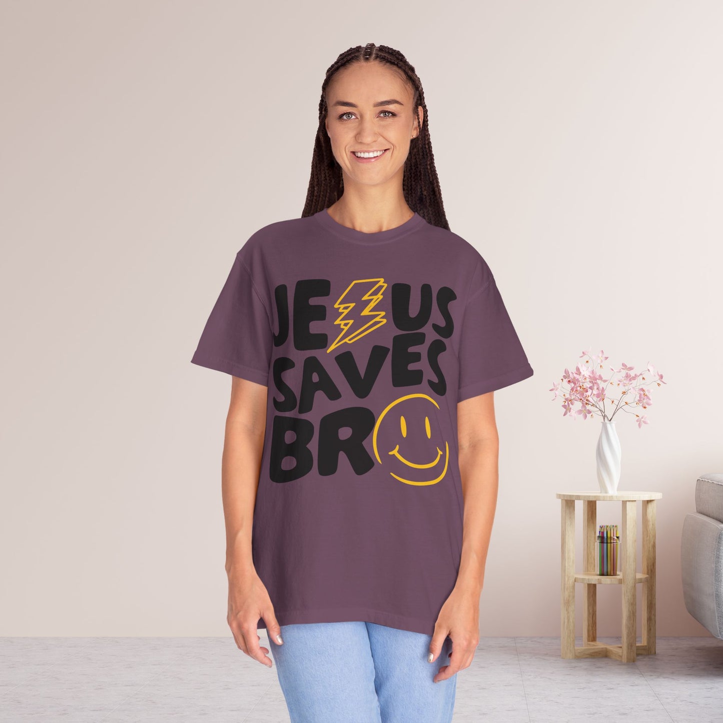 Jesus Saves Bro Comfort Colors Shirt